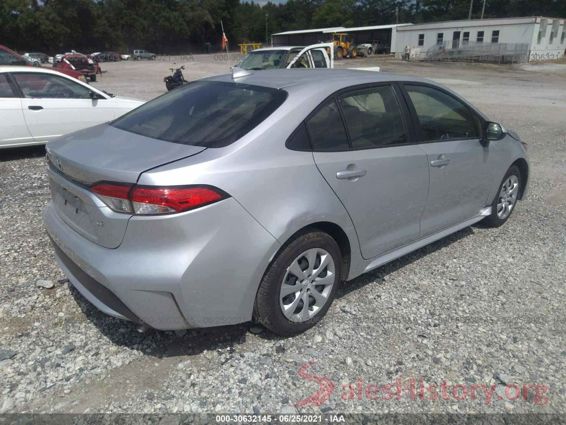 JTDEPRAE6LJ112266 2020 TOYOTA COROLLA