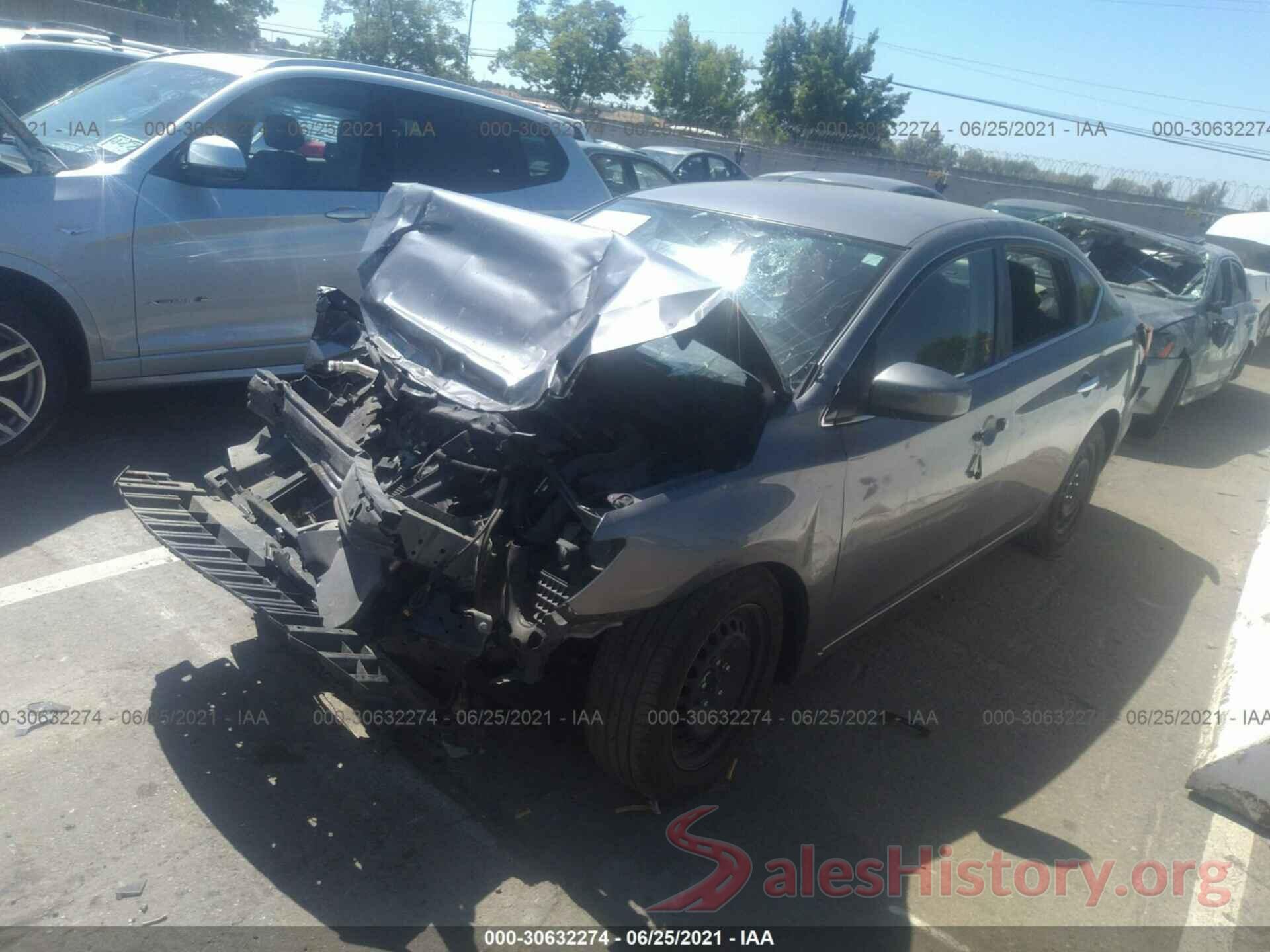 3N1AB7AP9HY309327 2017 NISSAN SENTRA