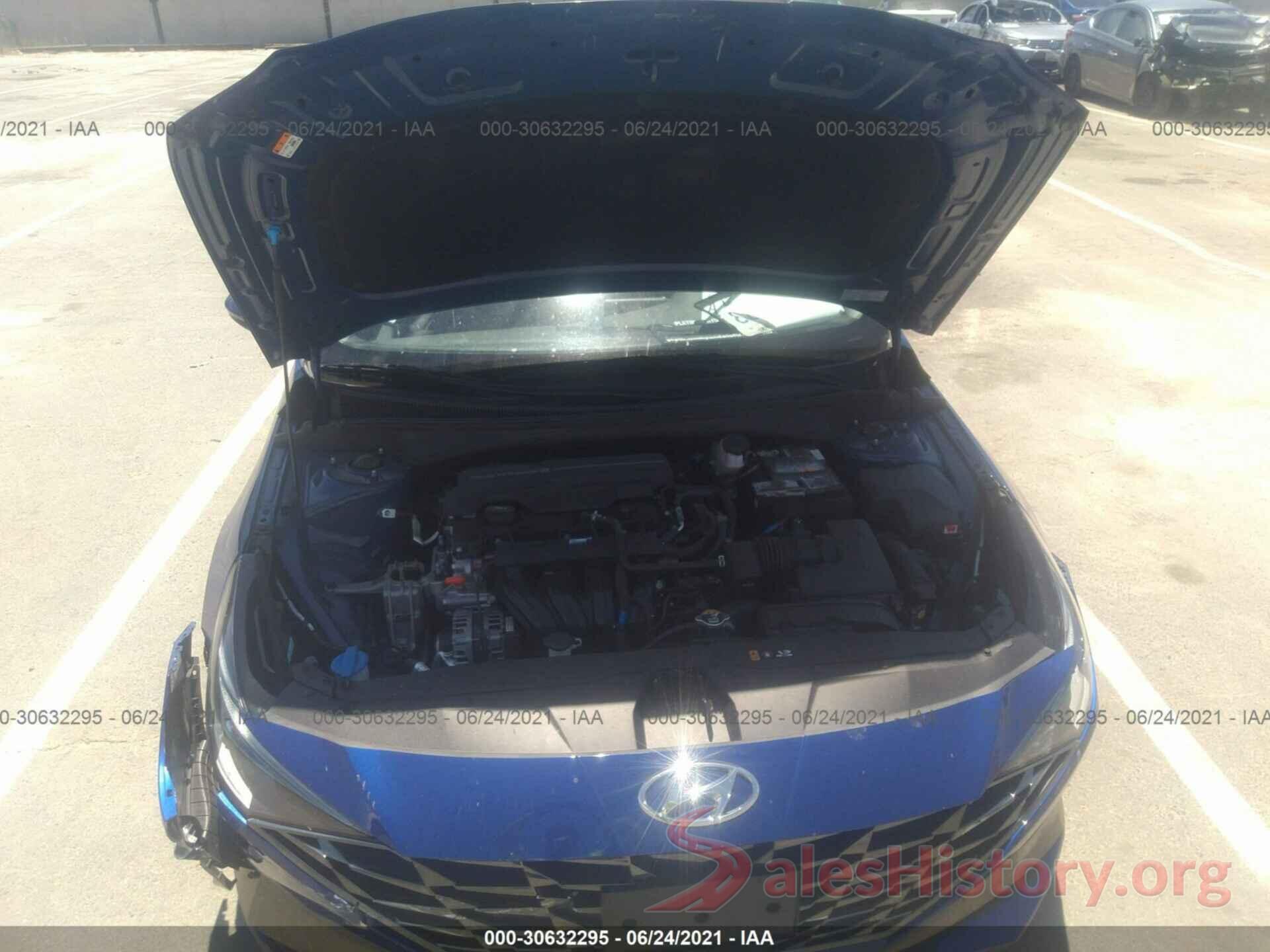 5NPLP4AG7MH043514 2021 HYUNDAI ELANTRA