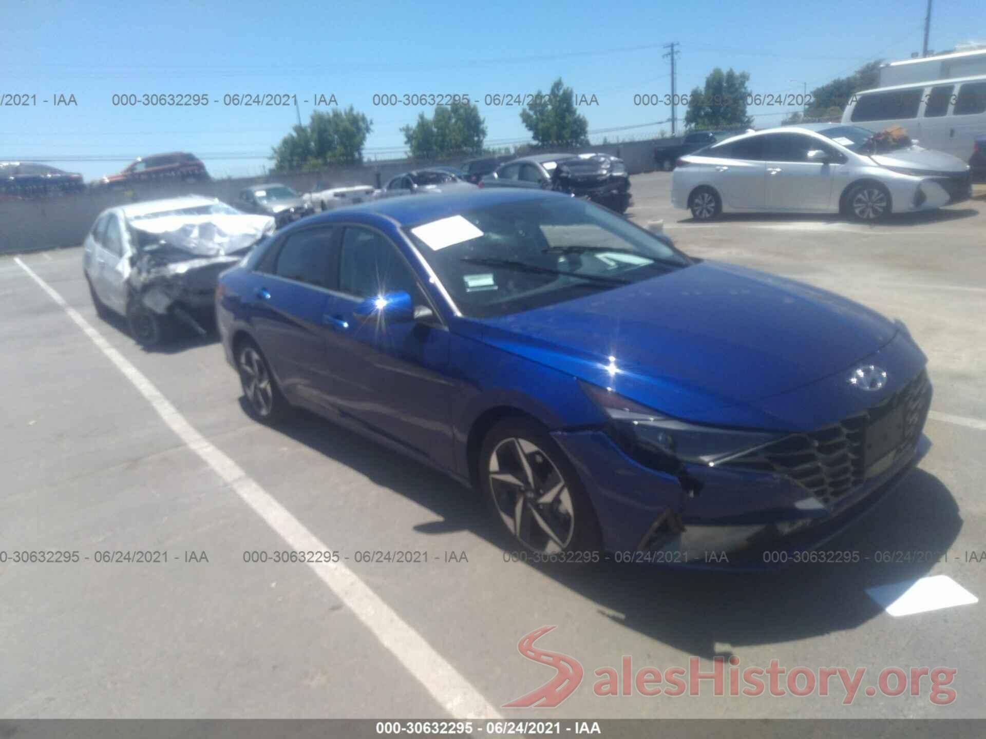 5NPLP4AG7MH043514 2021 HYUNDAI ELANTRA