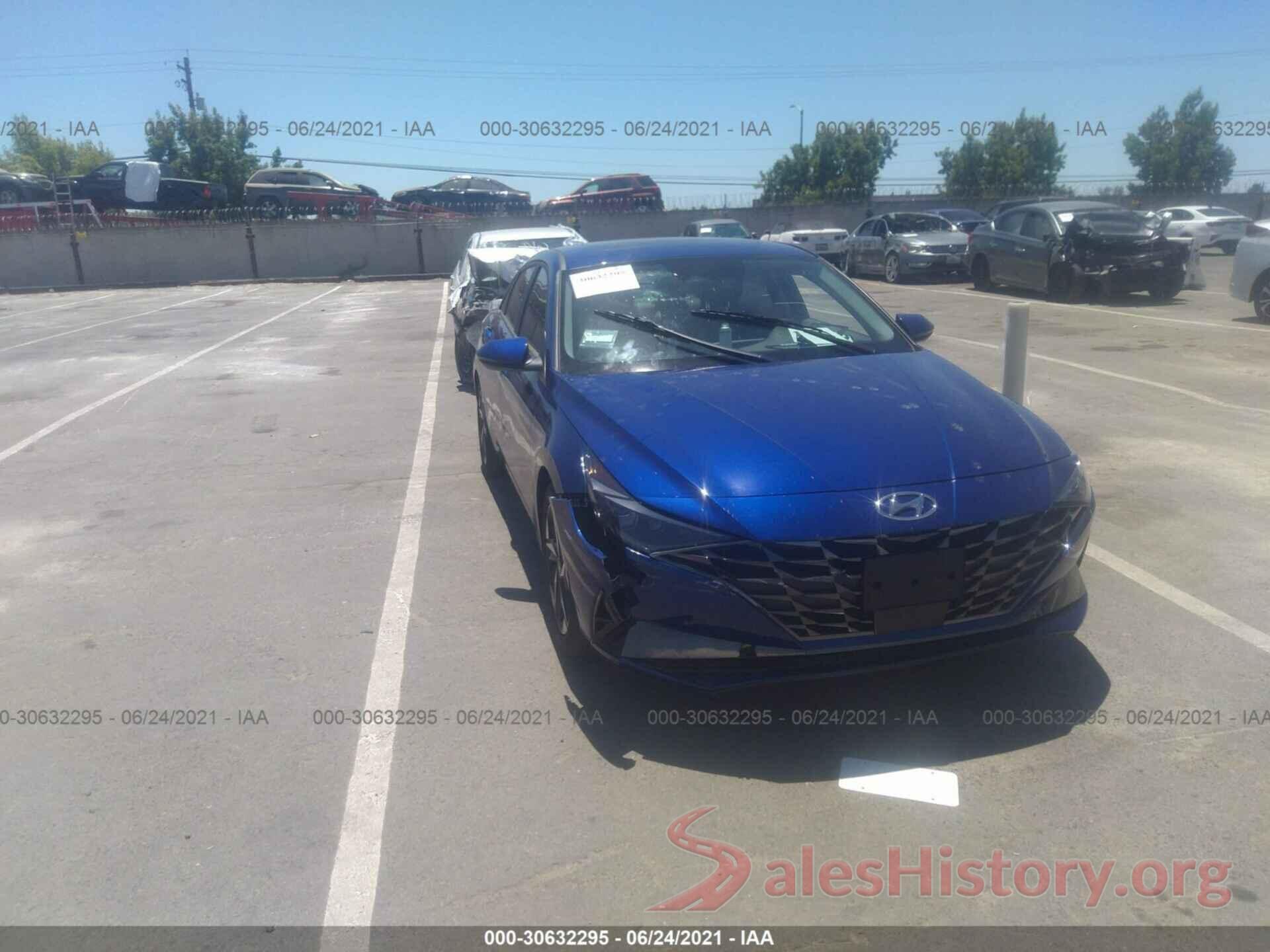 5NPLP4AG7MH043514 2021 HYUNDAI ELANTRA