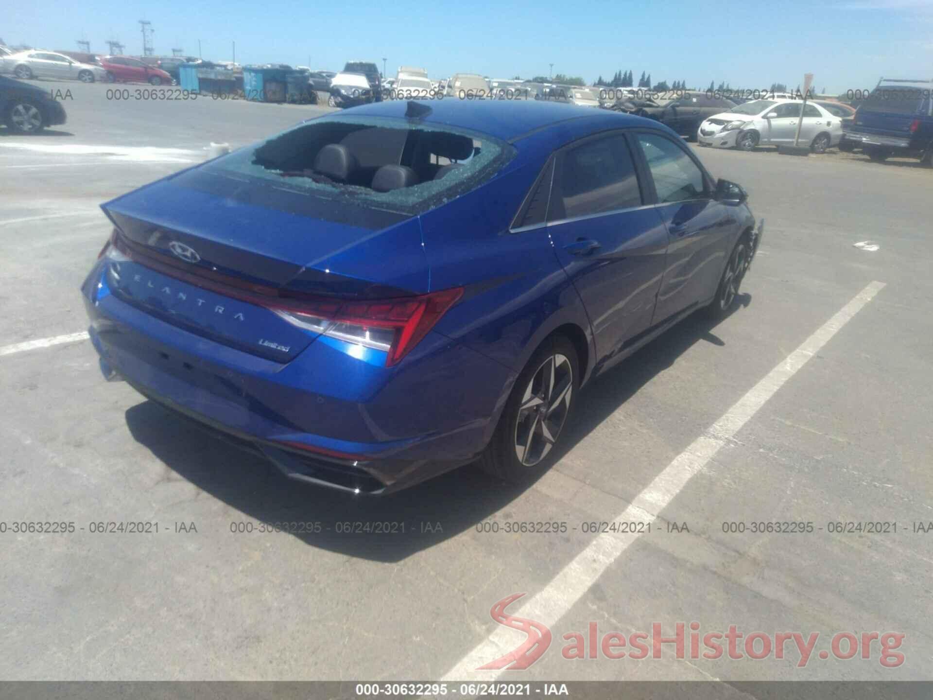 5NPLP4AG7MH043514 2021 HYUNDAI ELANTRA