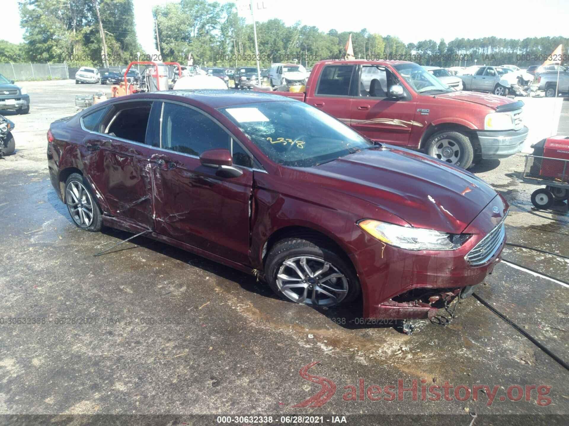 3FA6P0HDXHR320716 2017 FORD FUSION