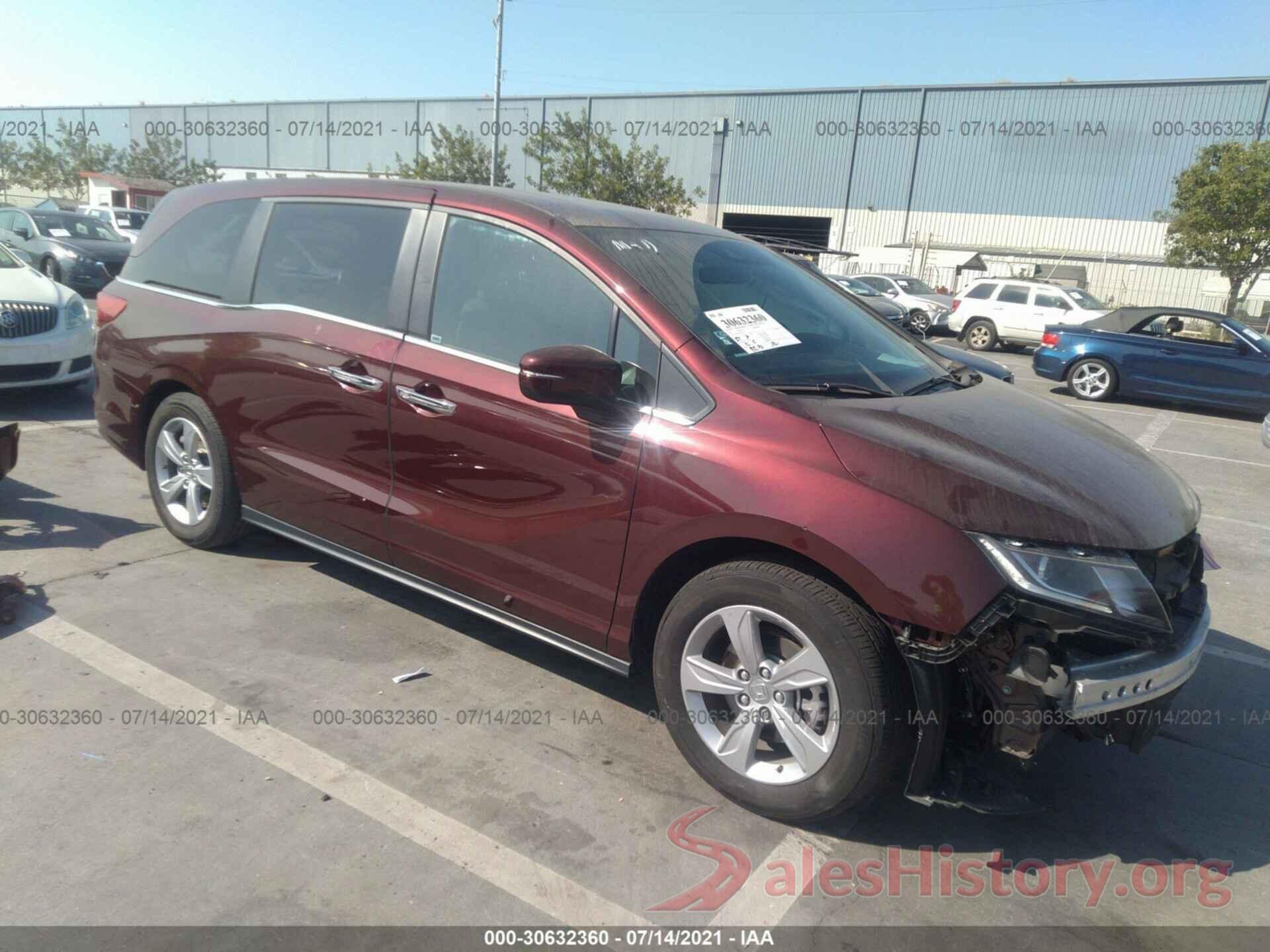 5FNRL6H72KB103122 2019 HONDA ODYSSEY