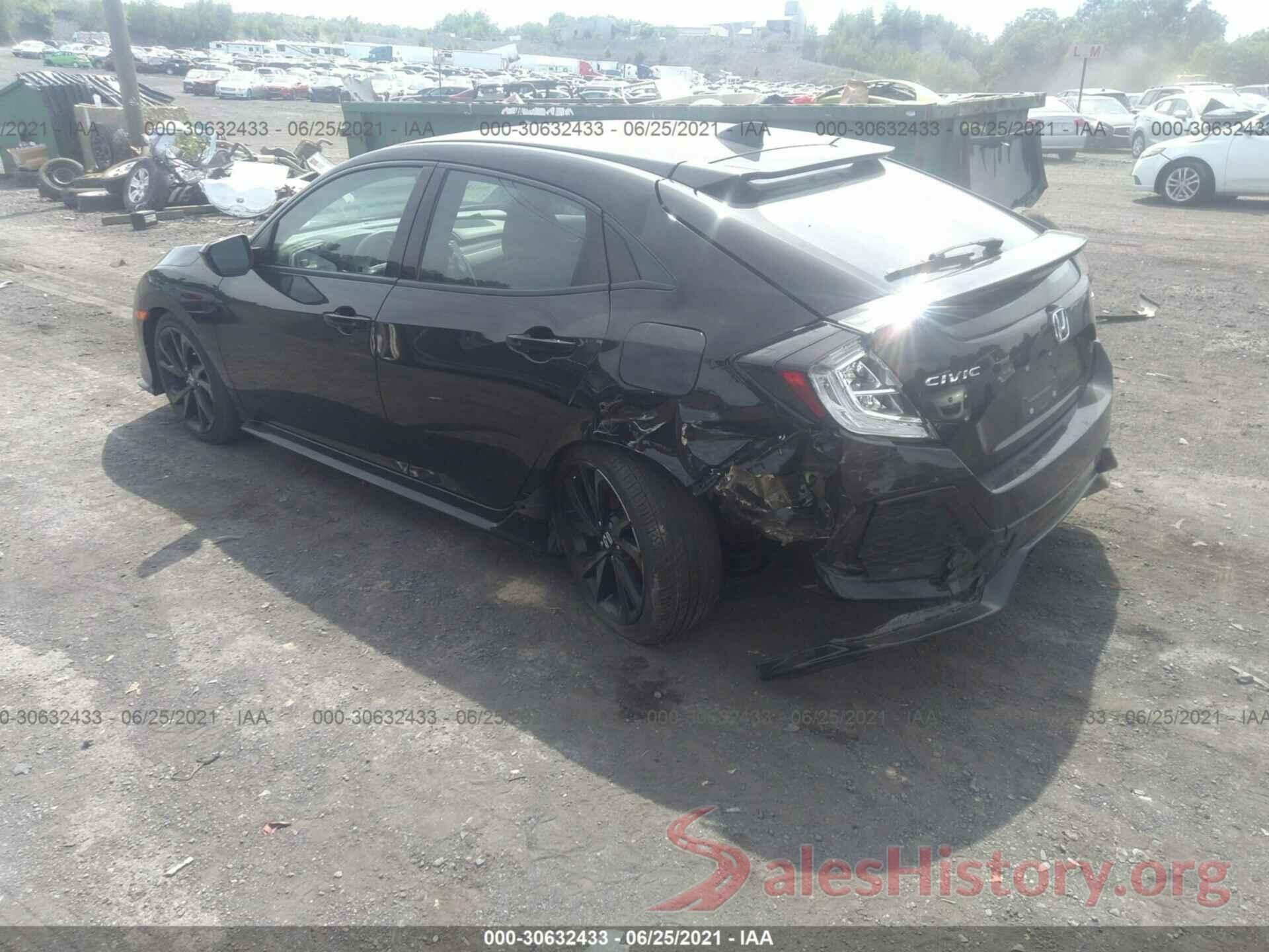 SHHFK7H49HU429346 2017 HONDA CIVIC HATCHBACK