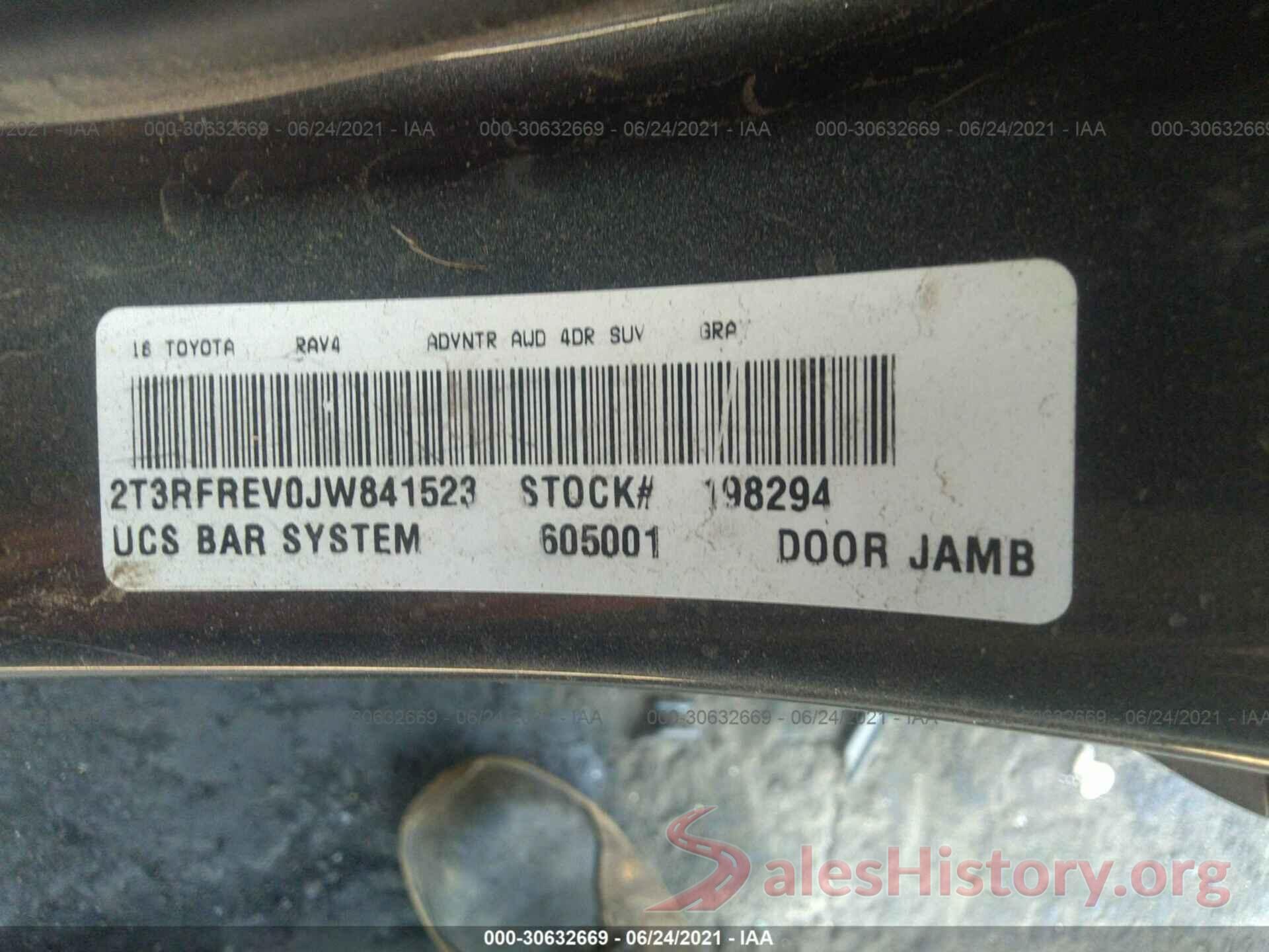 2T3RFREV0JW841523 2018 TOYOTA RAV4