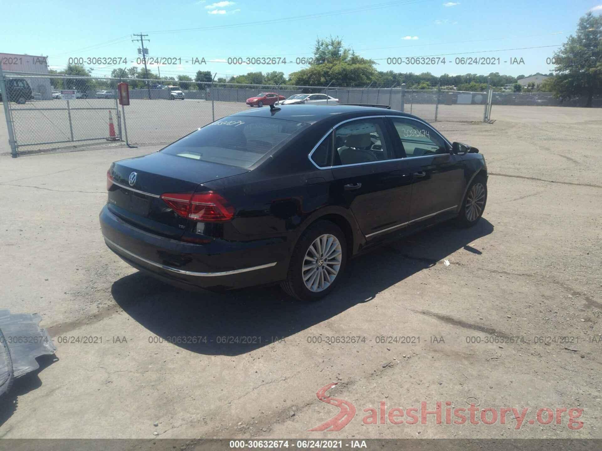 1VWBS7A35GC020612 2016 VOLKSWAGEN PASSAT