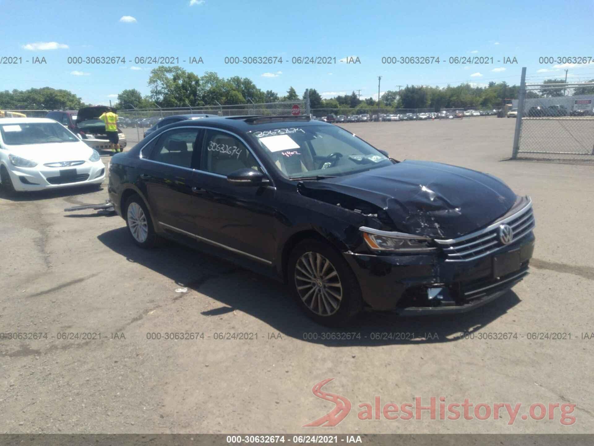 1VWBS7A35GC020612 2016 VOLKSWAGEN PASSAT