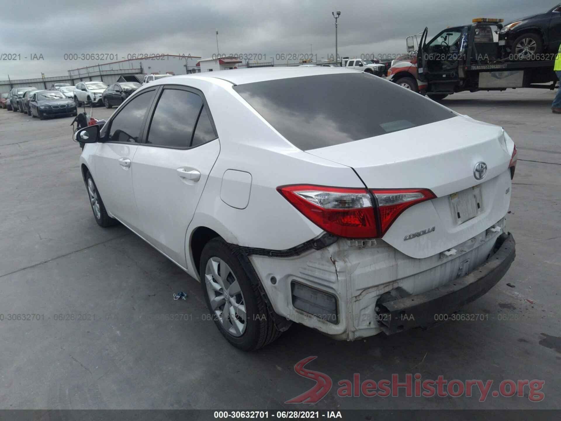 5YFBURHE7GP535442 2016 TOYOTA COROLLA