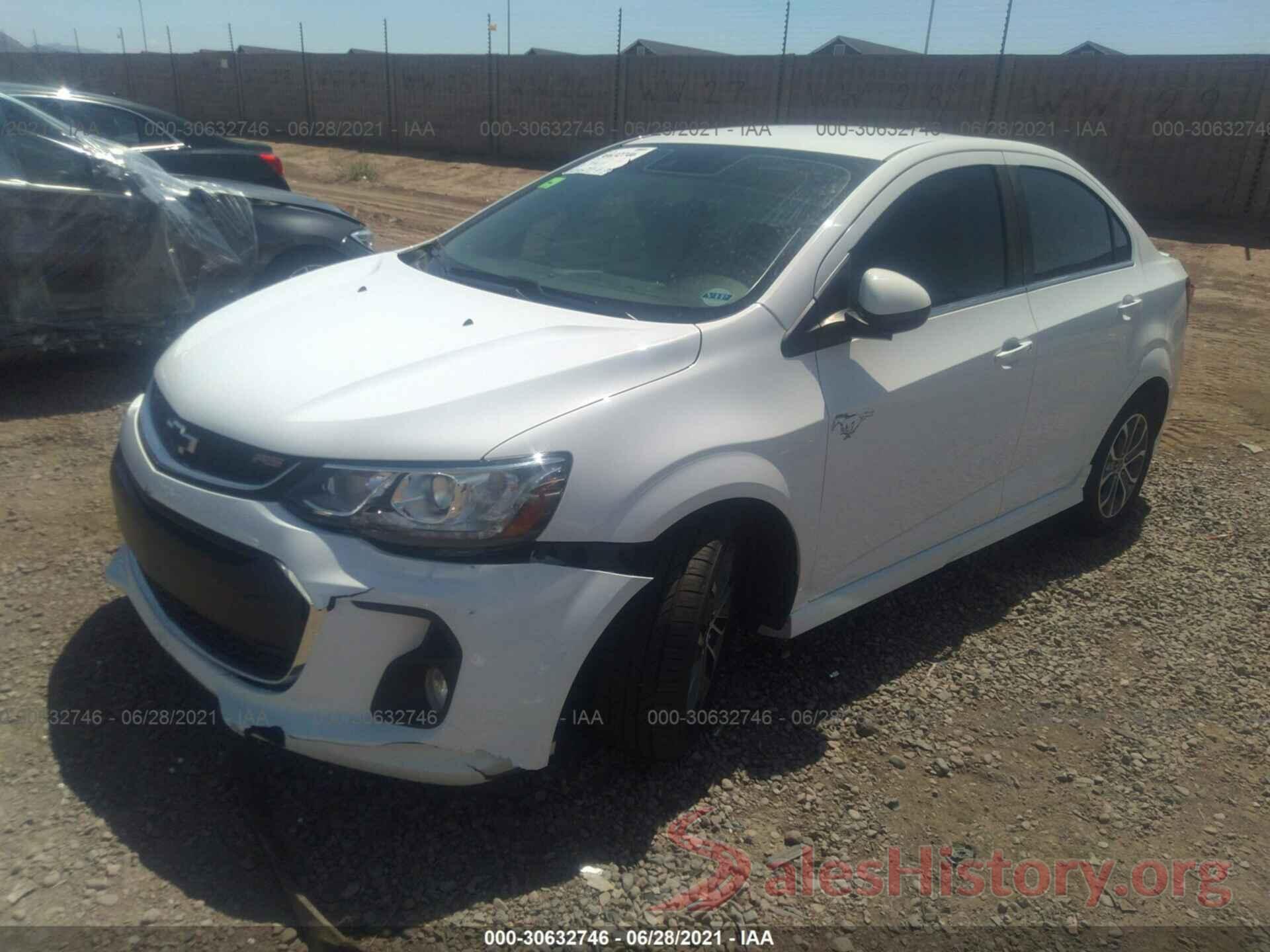 1G1JD5SB1L4107732 2020 CHEVROLET SONIC