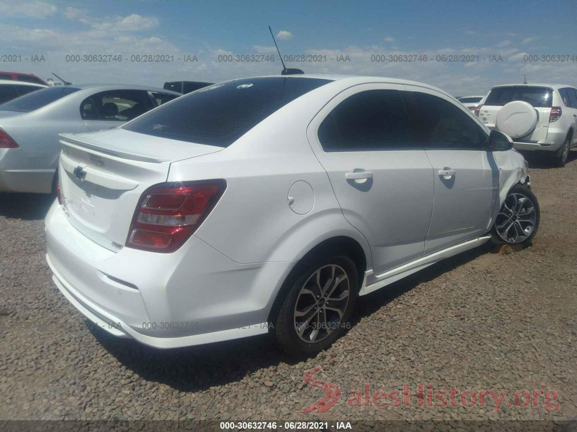 1G1JD5SB1L4107732 2020 CHEVROLET SONIC