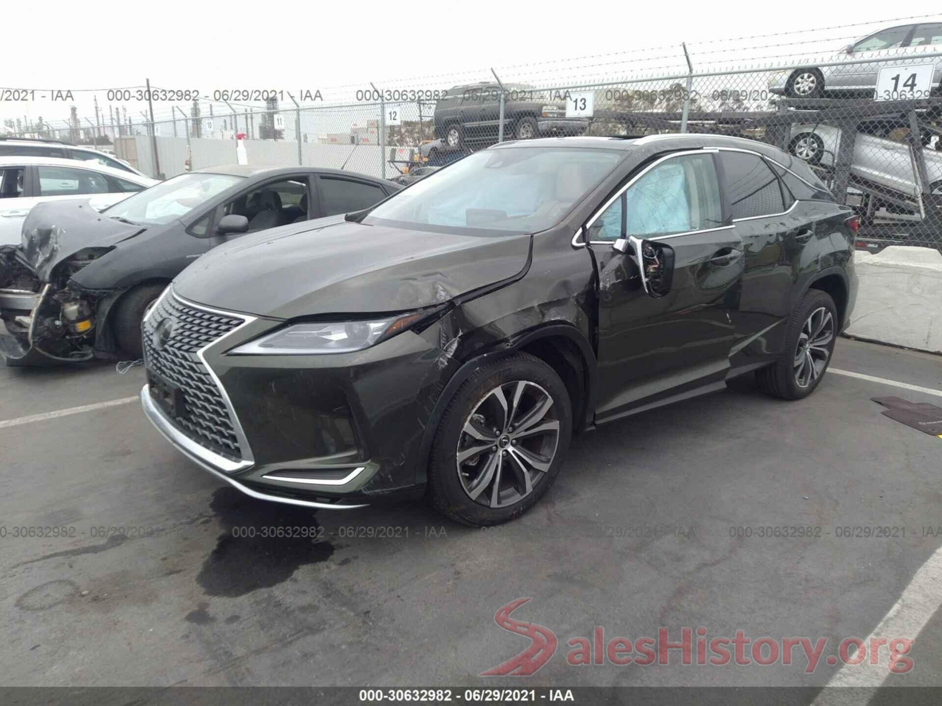 2T2HZMAA5LC154491 2020 LEXUS RX