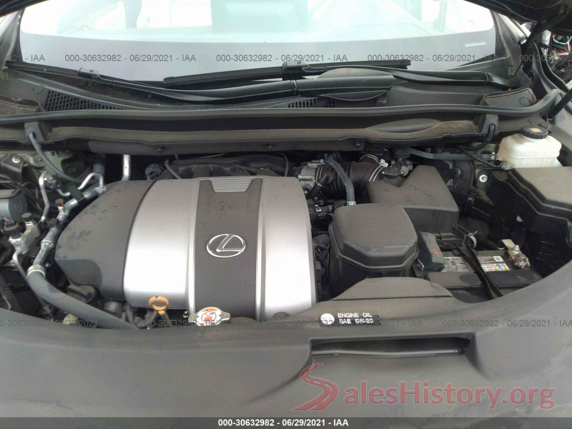 2T2HZMAA5LC154491 2020 LEXUS RX