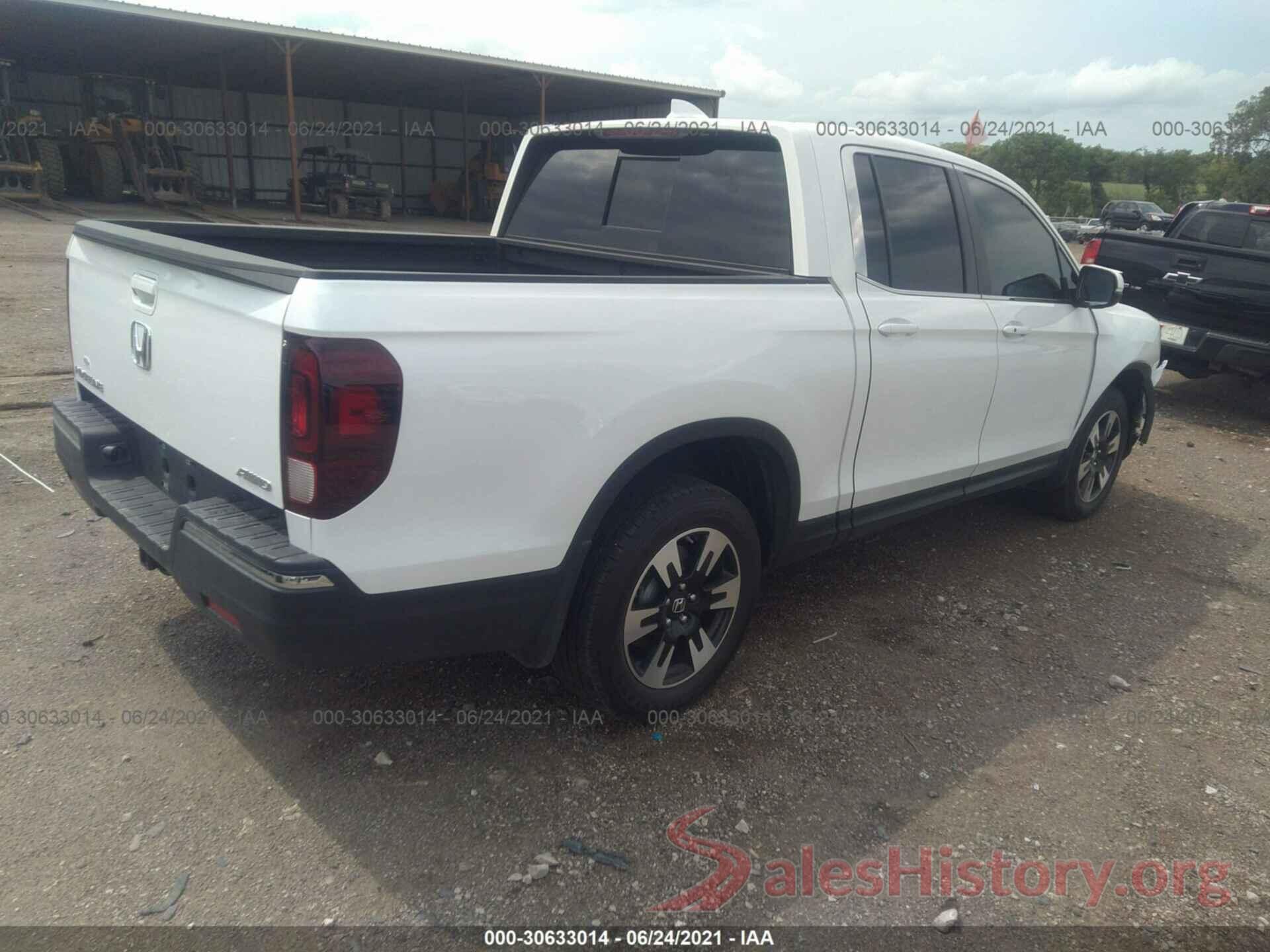 5FPYK3F58LB019507 2020 HONDA RIDGELINE