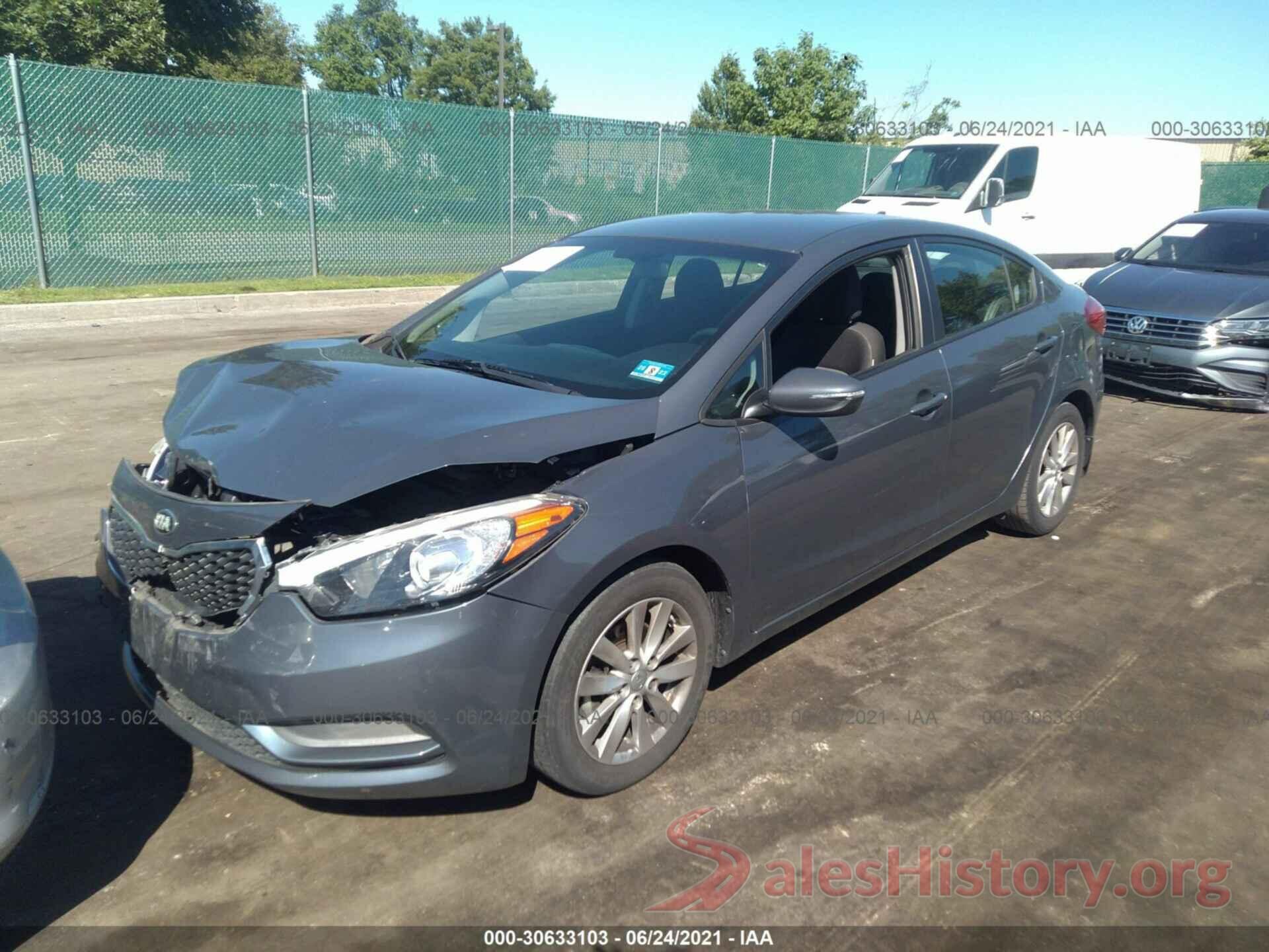 KNAFX4A66G5478904 2016 KIA FORTE