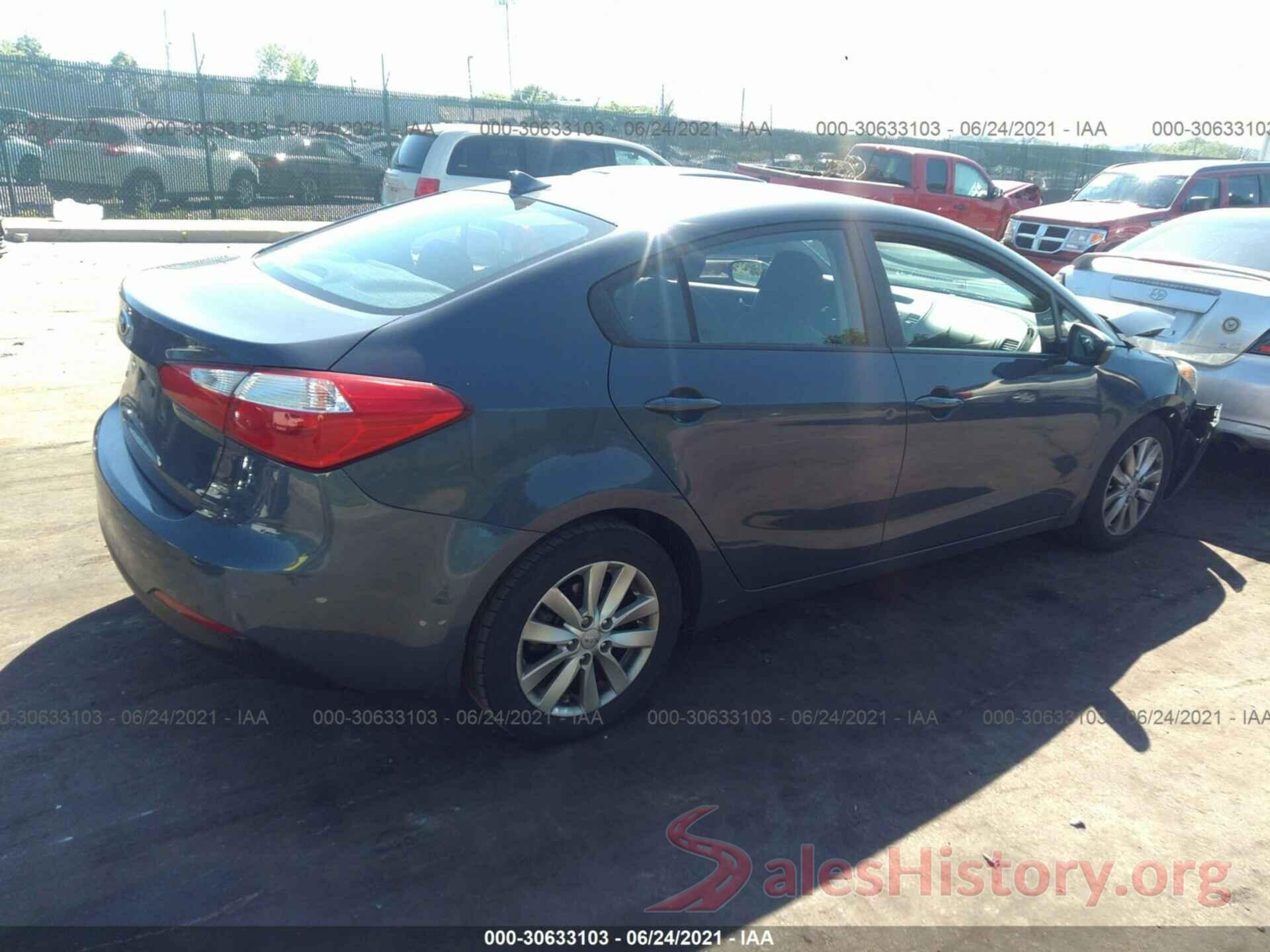 KNAFX4A66G5478904 2016 KIA FORTE