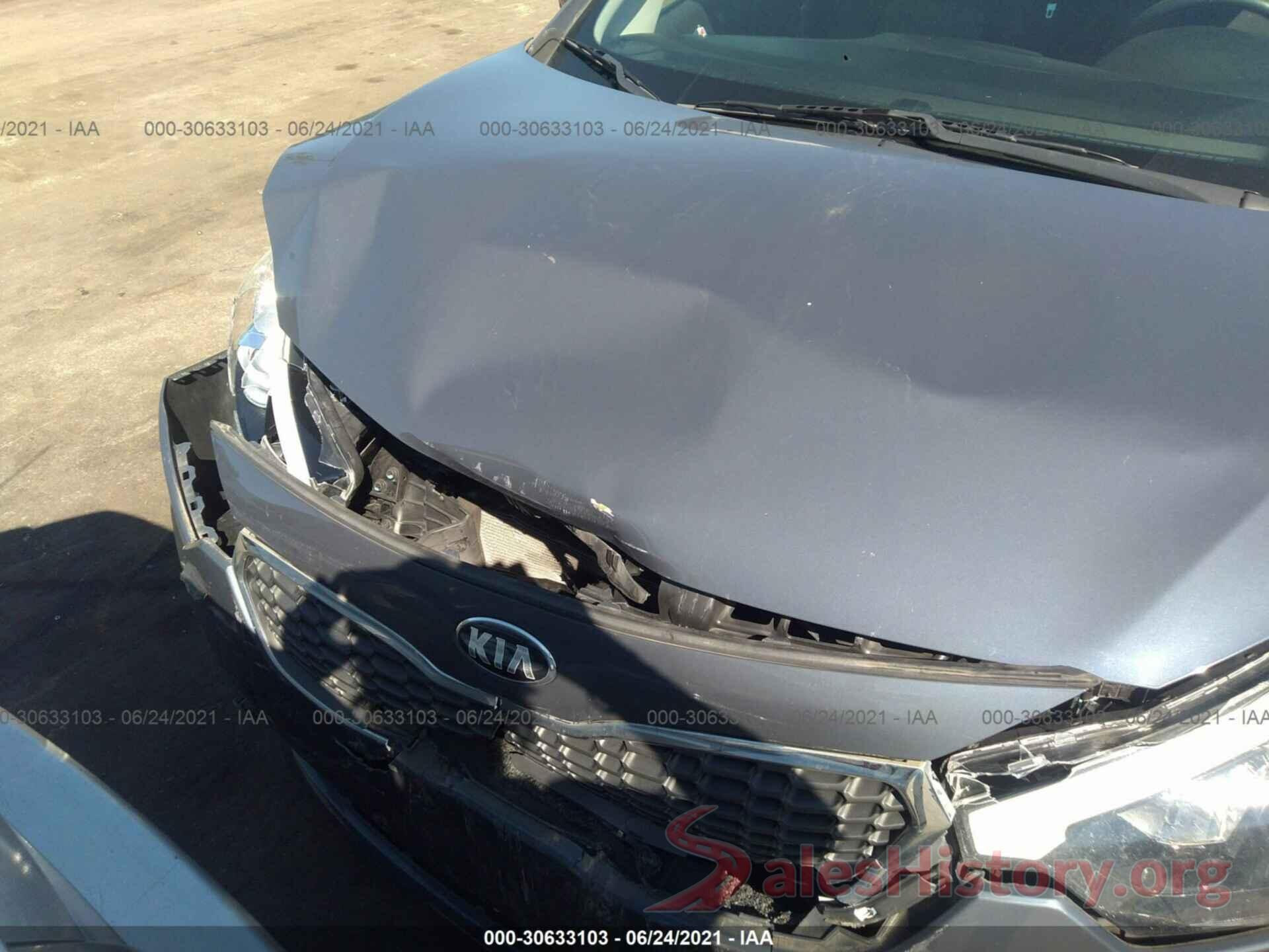 KNAFX4A66G5478904 2016 KIA FORTE