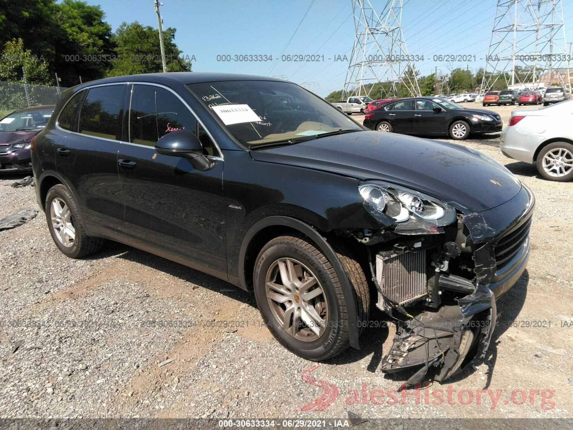 WP1AF2A22GLA40232 2016 PORSCHE CAYENNE