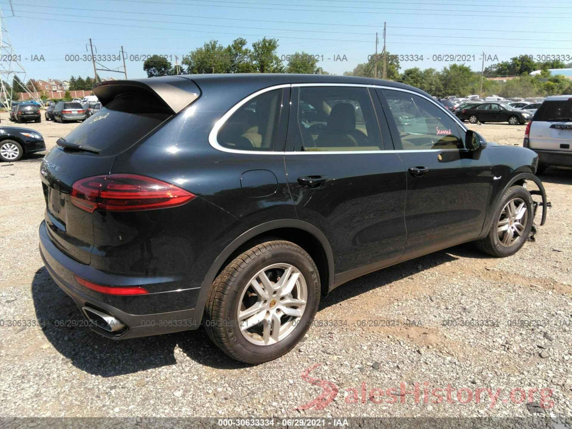 WP1AF2A22GLA40232 2016 PORSCHE CAYENNE