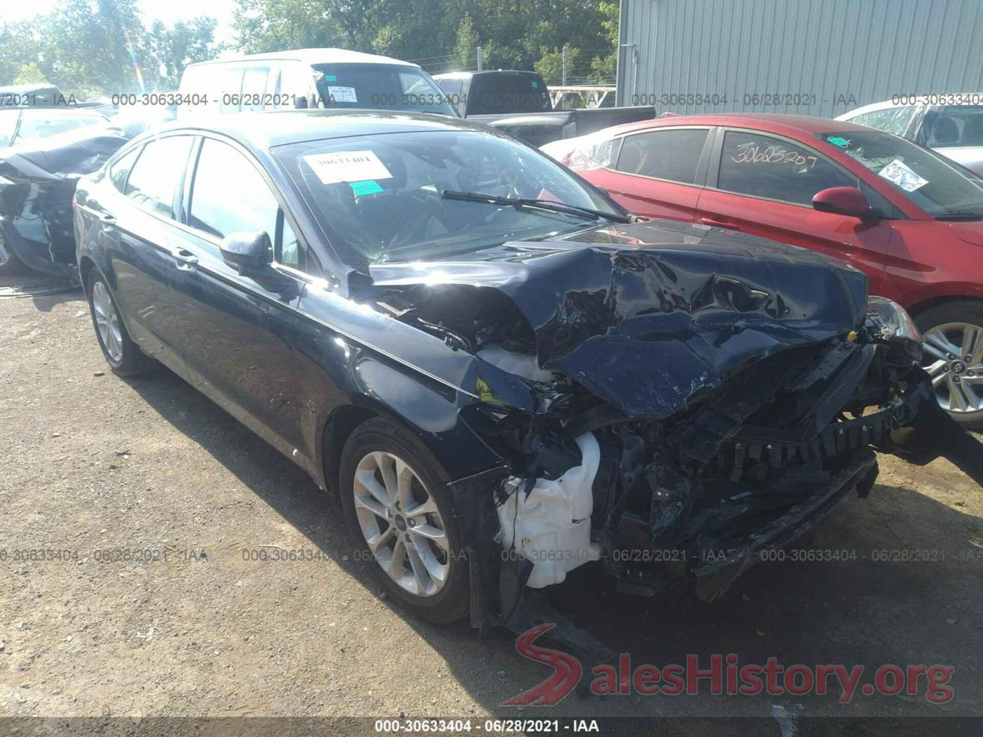 3FA6P0HD9LR187195 2020 FORD FUSION