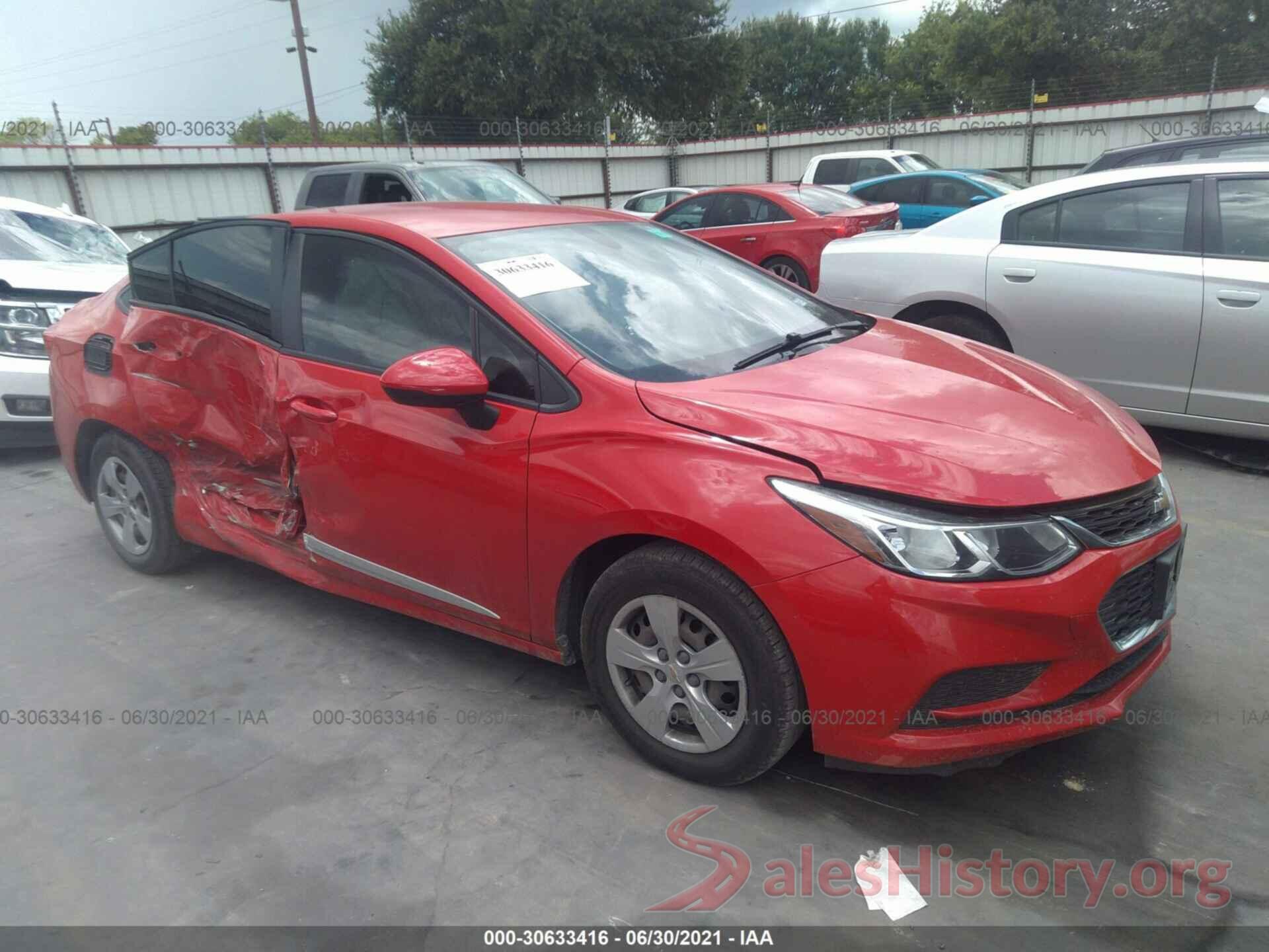 1G1BC5SM8J7101625 2018 CHEVROLET CRUZE