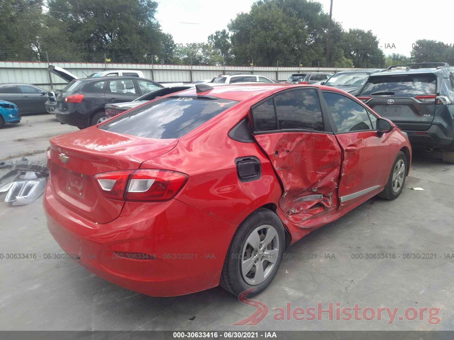 1G1BC5SM8J7101625 2018 CHEVROLET CRUZE