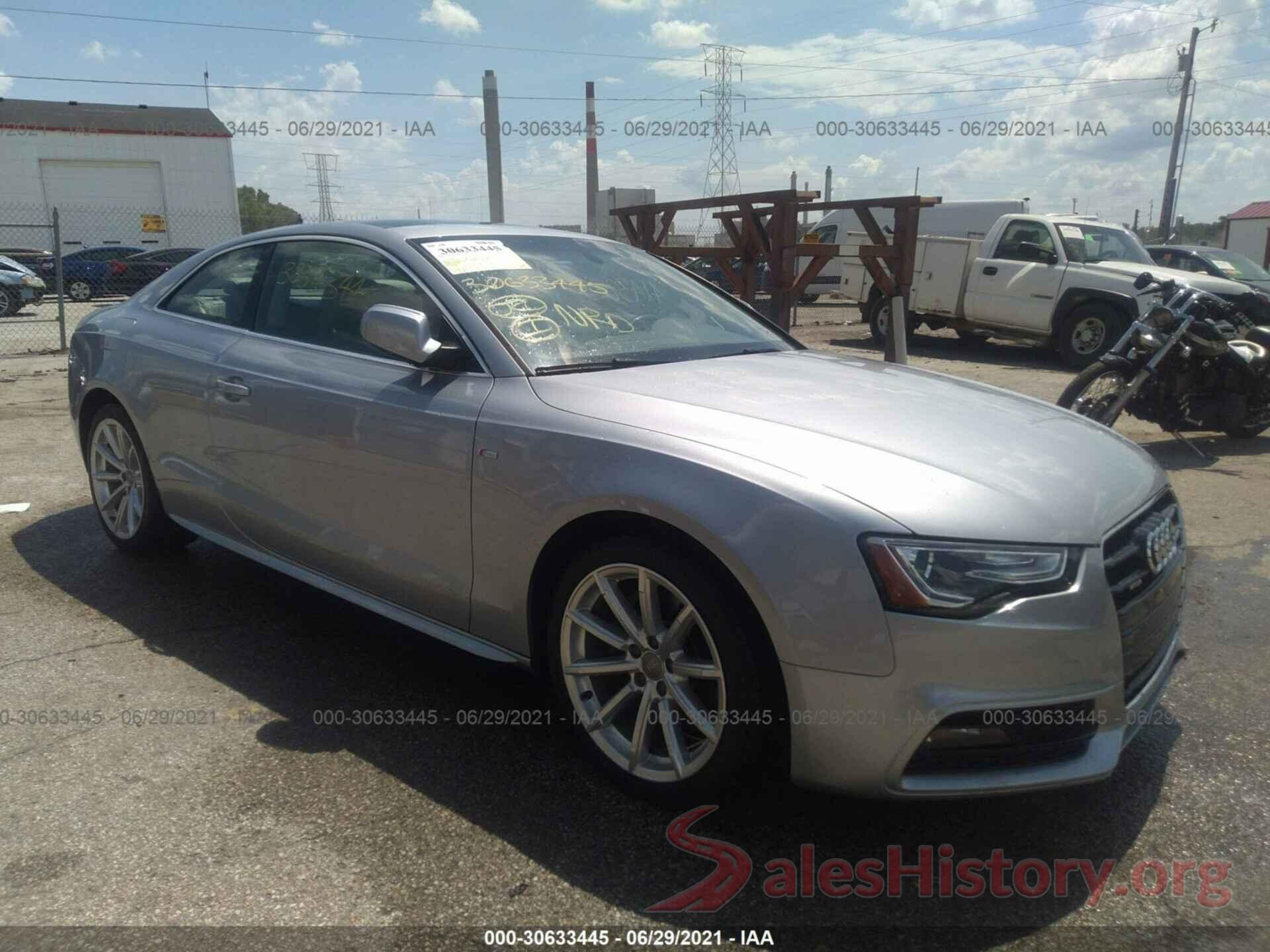 WAUD2AFR5GA007504 2016 AUDI A5