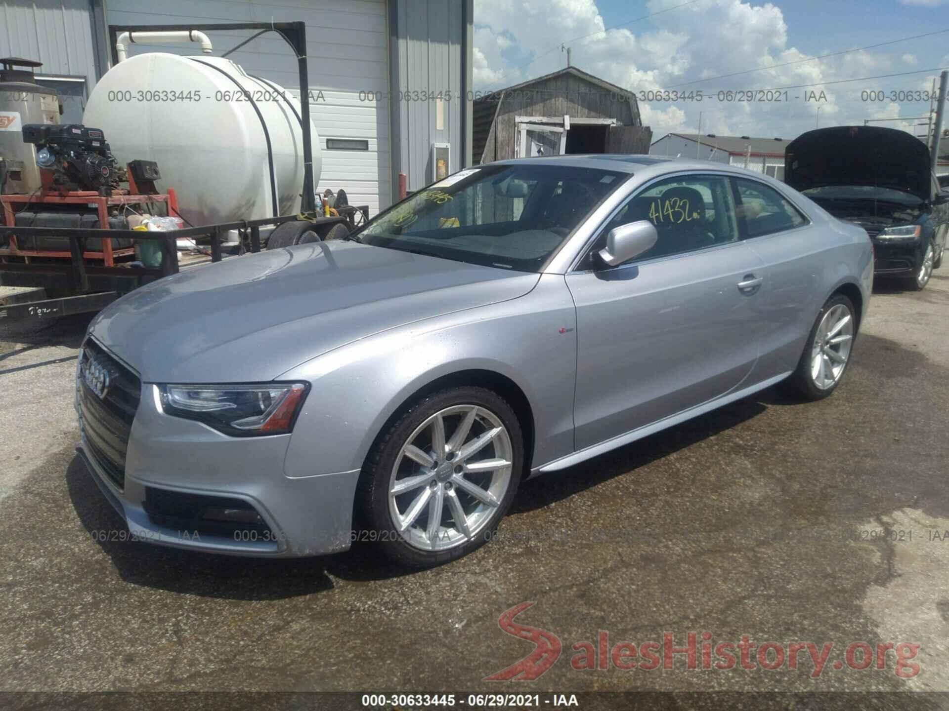 WAUD2AFR5GA007504 2016 AUDI A5