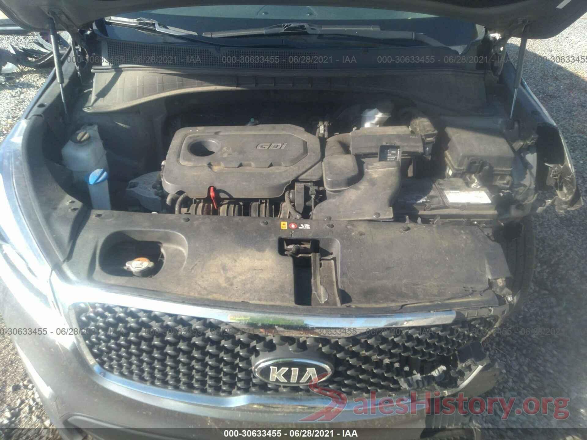 5XYPG4A34GG064525 2016 KIA SORENTO