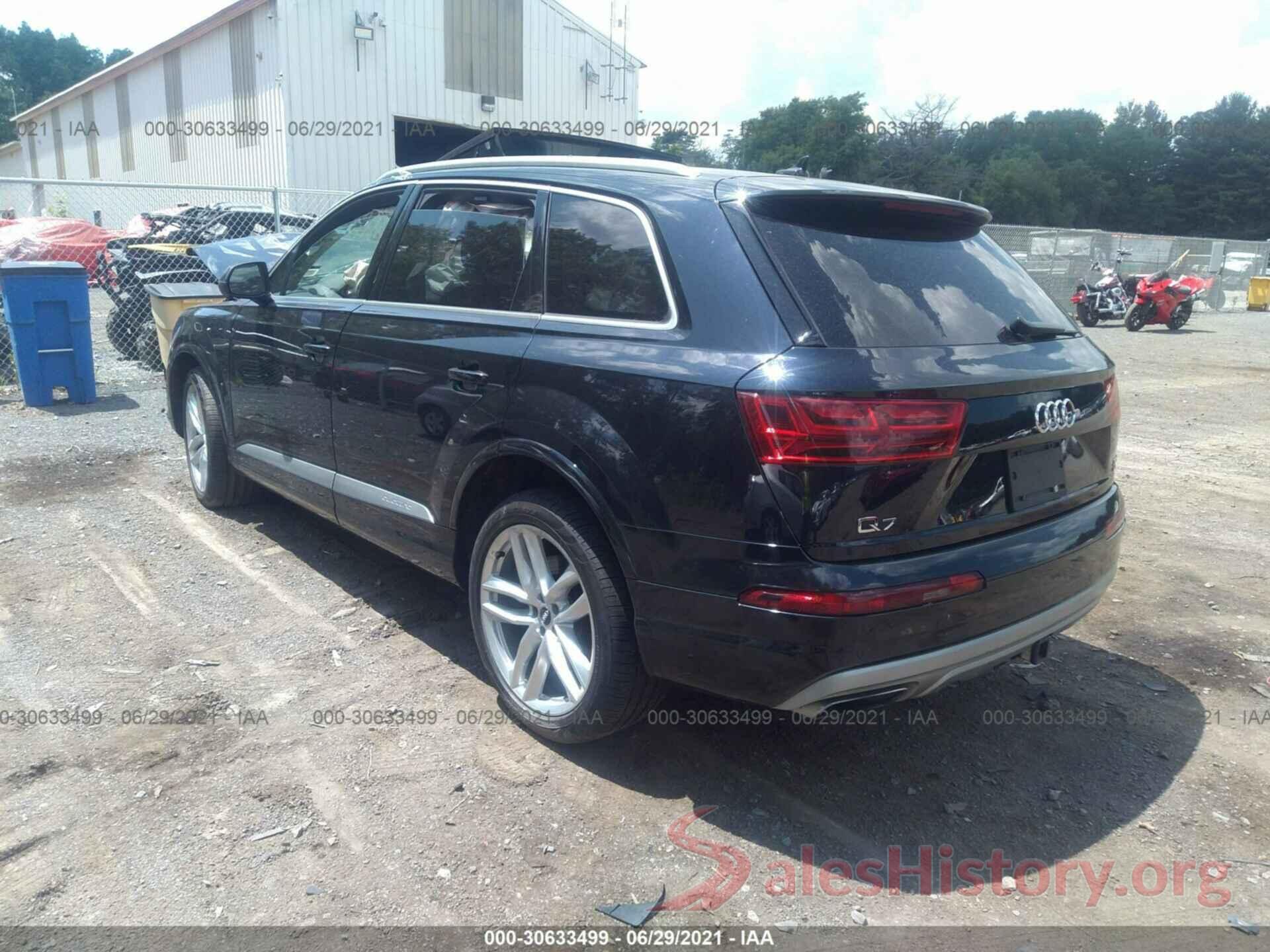 WA1VAAF7XHD039237 2017 AUDI Q7