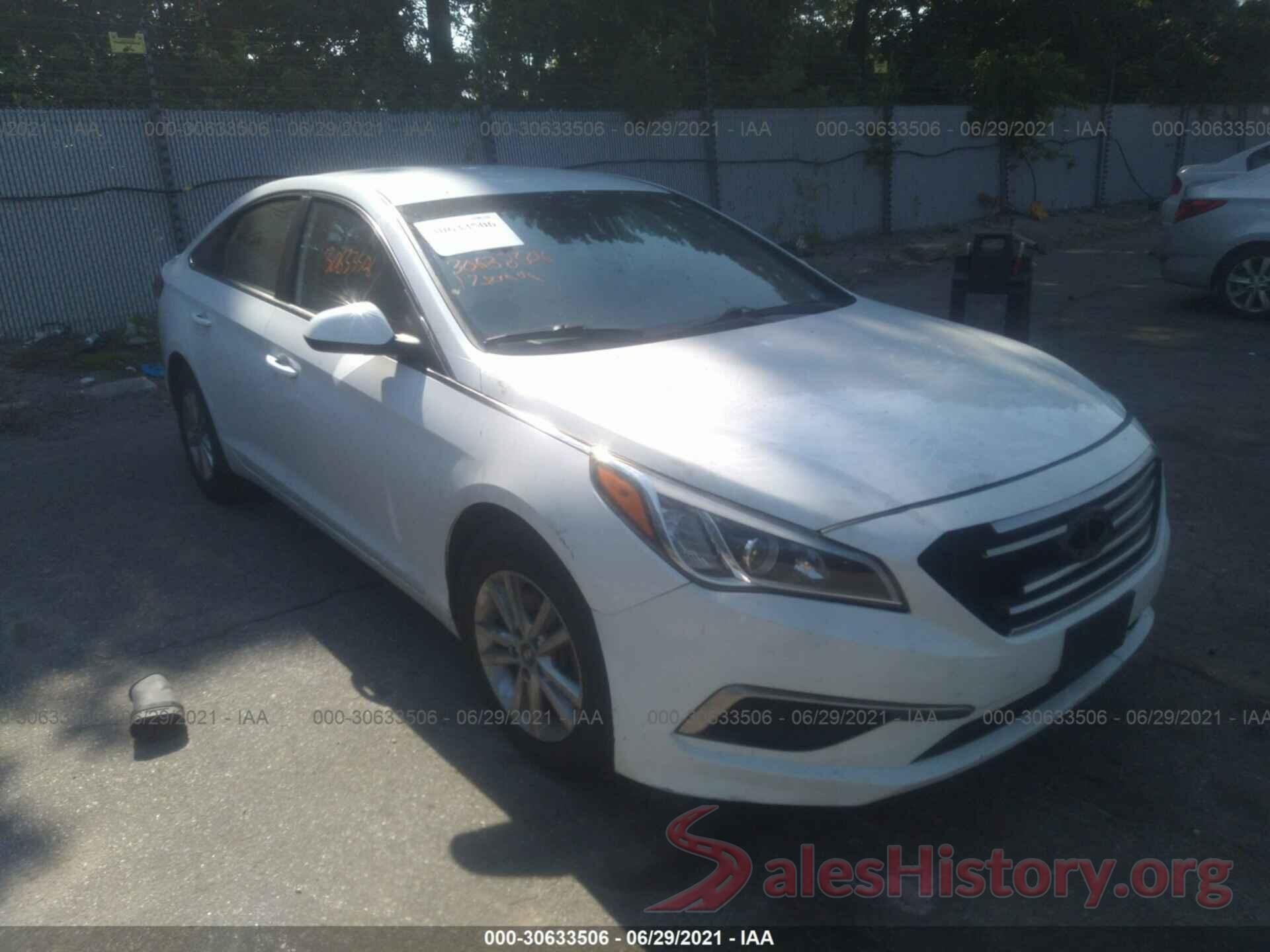 5NPE24AFXHH573321 2017 HYUNDAI SONATA