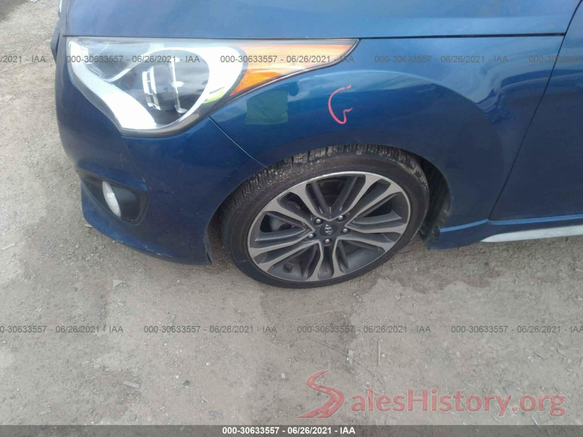 KMHTC6AE6GU277736 2016 HYUNDAI VELOSTER