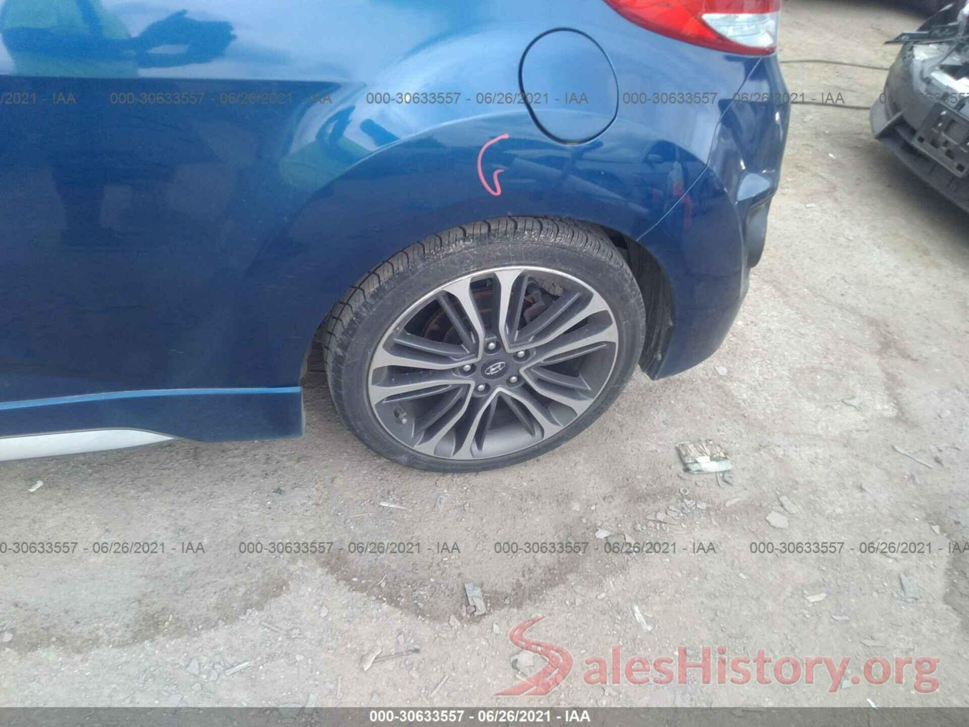 KMHTC6AE6GU277736 2016 HYUNDAI VELOSTER