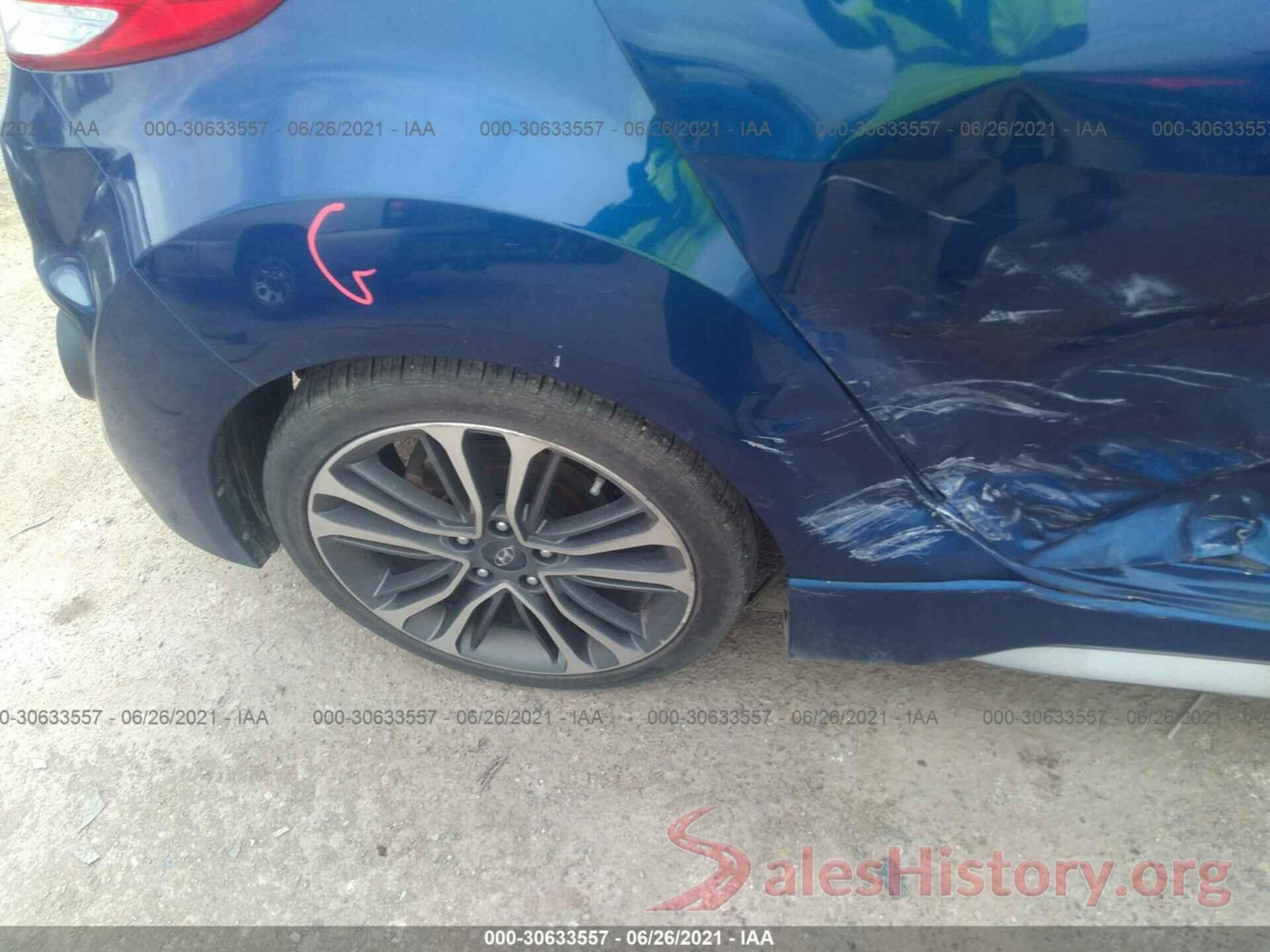 KMHTC6AE6GU277736 2016 HYUNDAI VELOSTER