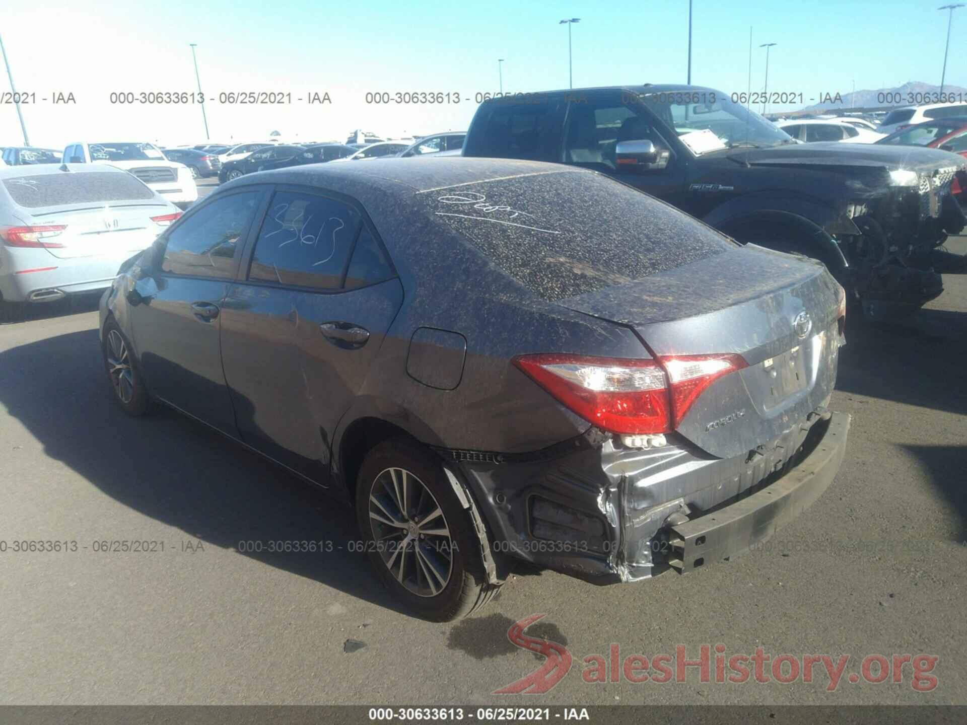 5YFBURHE6GP468817 2016 TOYOTA COROLLA