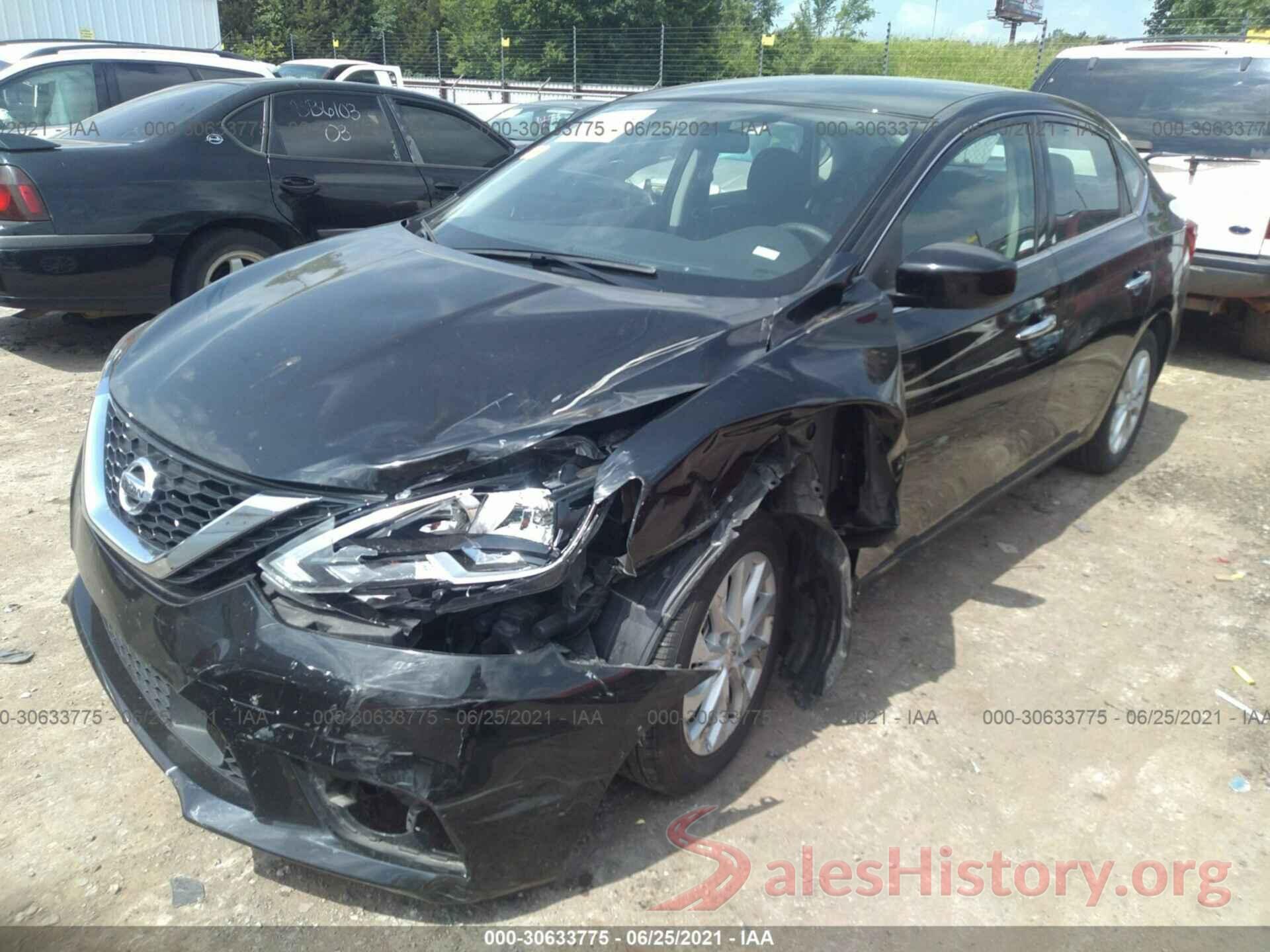 3N1AB7AP0KY431467 2019 NISSAN SENTRA