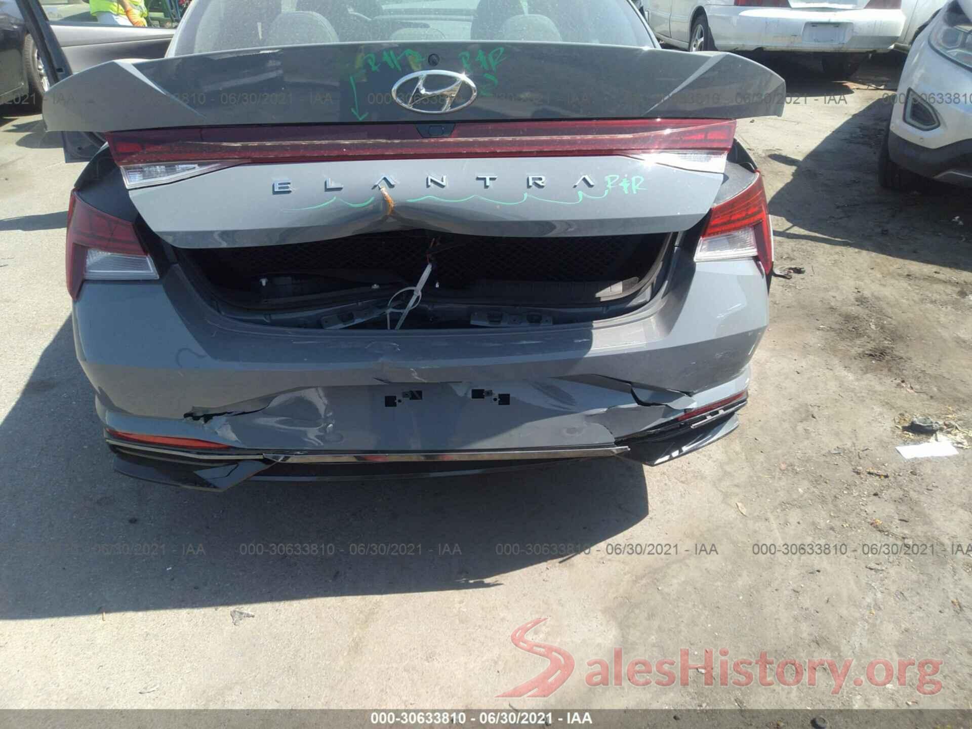 KMHLN4AG2MU091316 2021 HYUNDAI ELANTRA