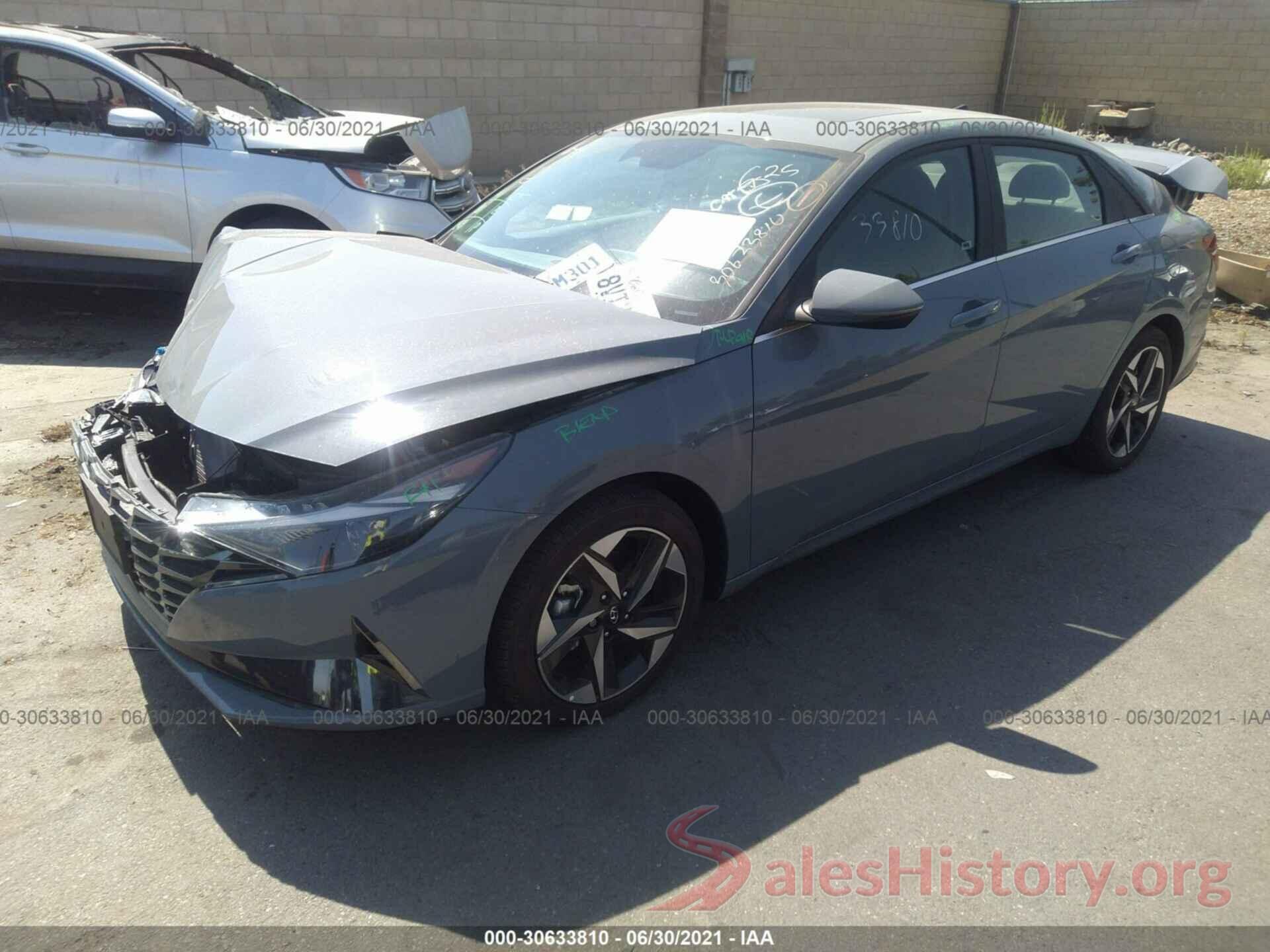 KMHLN4AG2MU091316 2021 HYUNDAI ELANTRA