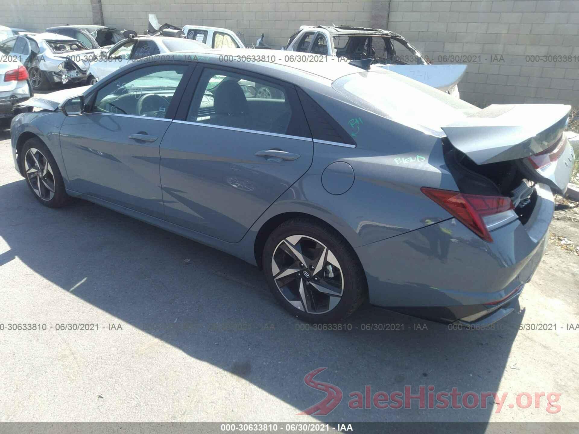 KMHLN4AG2MU091316 2021 HYUNDAI ELANTRA