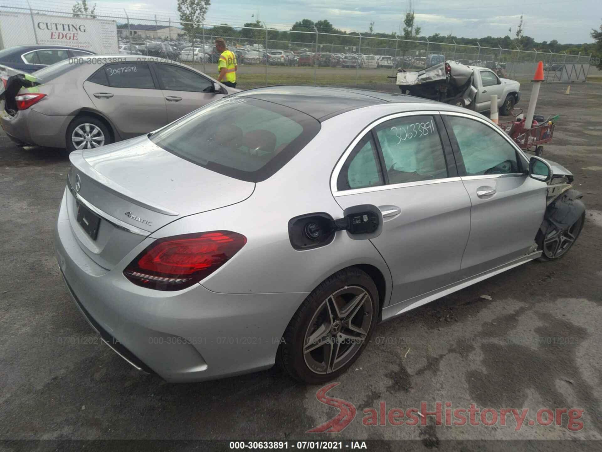 W1KWF8EB0LR567378 2020 MERCEDES-BENZ C-CLASS