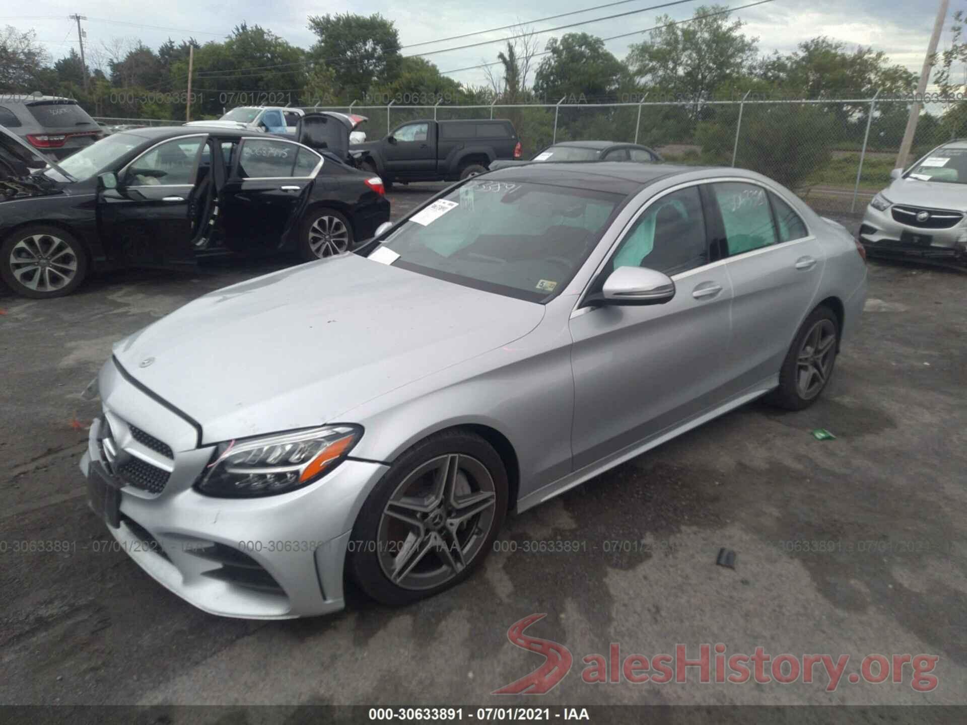 W1KWF8EB0LR567378 2020 MERCEDES-BENZ C-CLASS