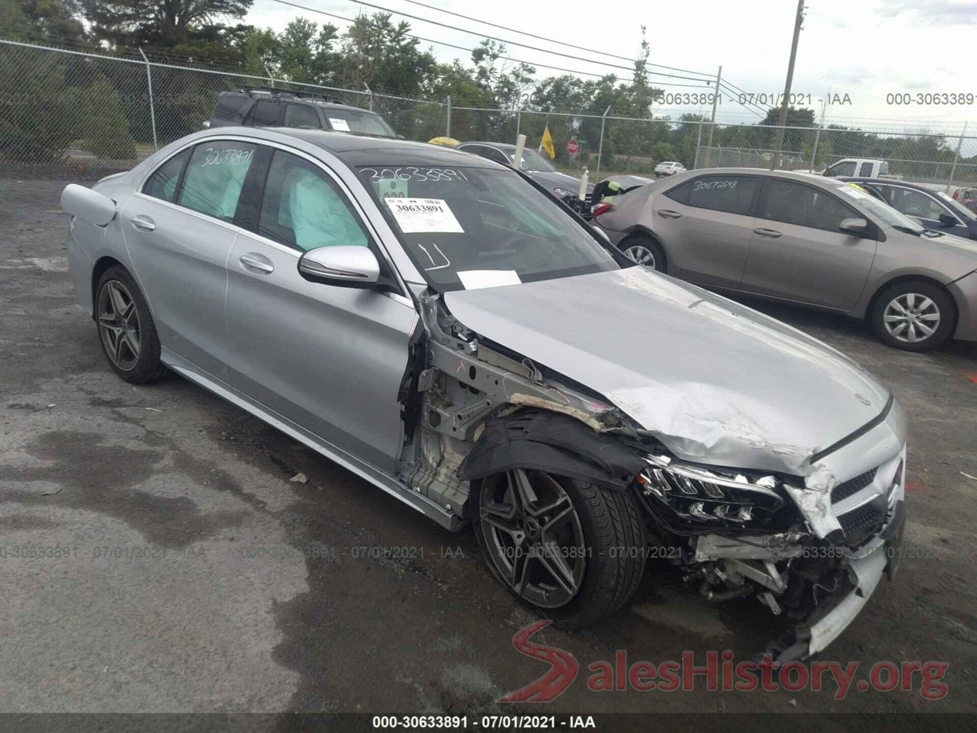 W1KWF8EB0LR567378 2020 MERCEDES-BENZ C-CLASS