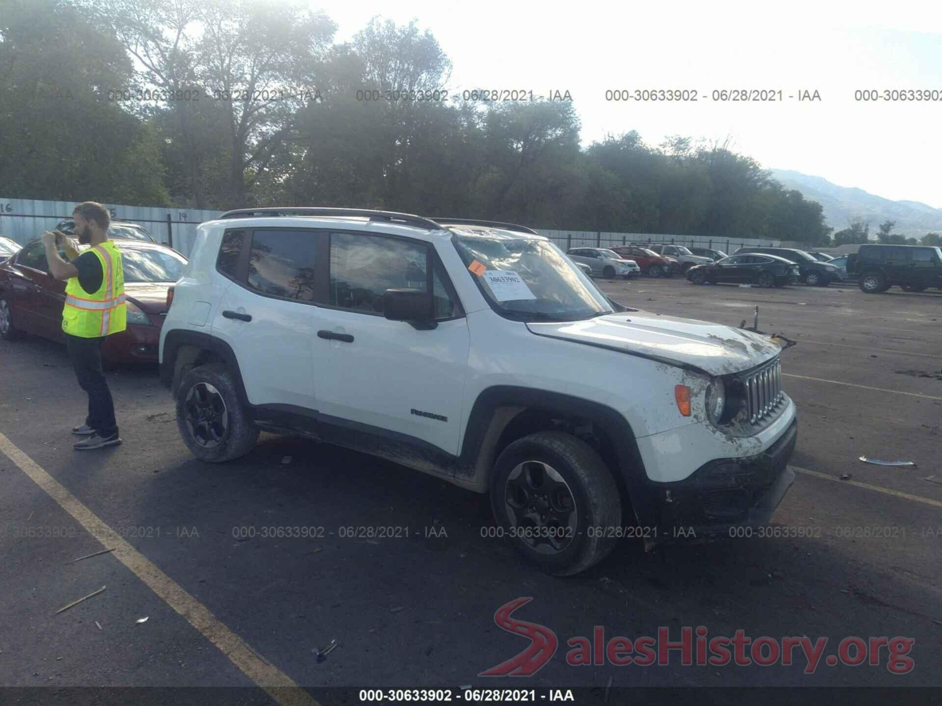 ZACCJBAB5HPF99134 2017 JEEP RENEGADE