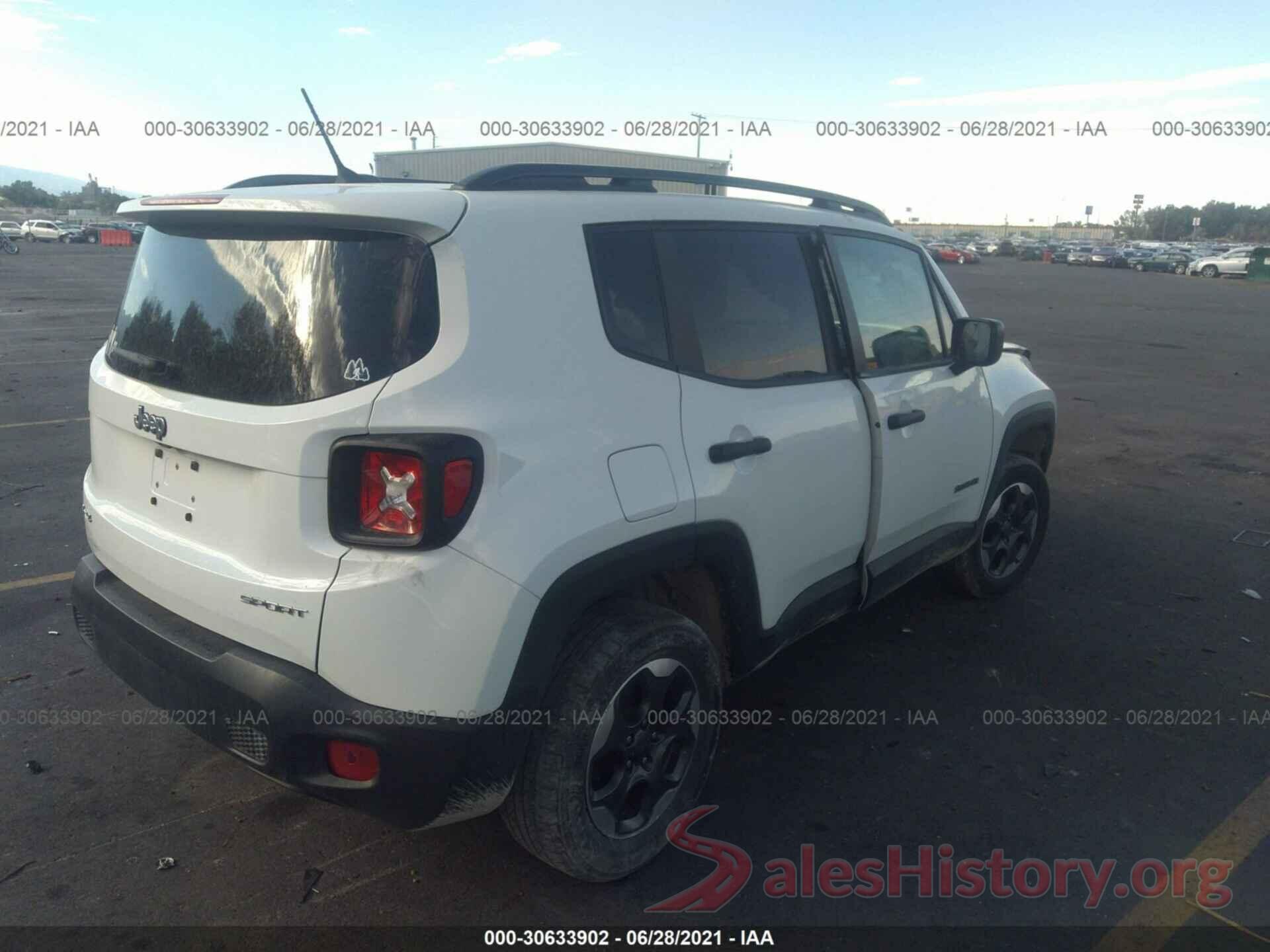 ZACCJBAB5HPF99134 2017 JEEP RENEGADE