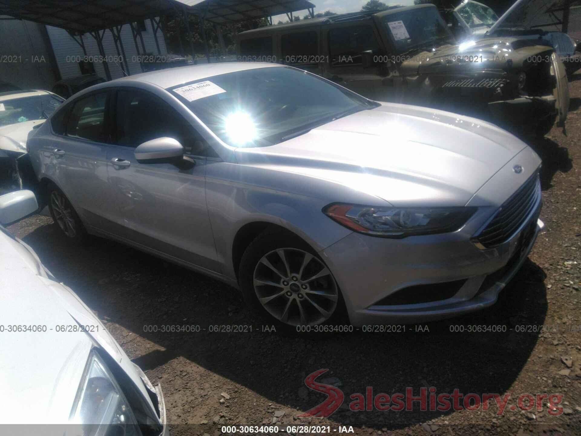 3FA6P0HD5HR121685 2017 FORD FUSION