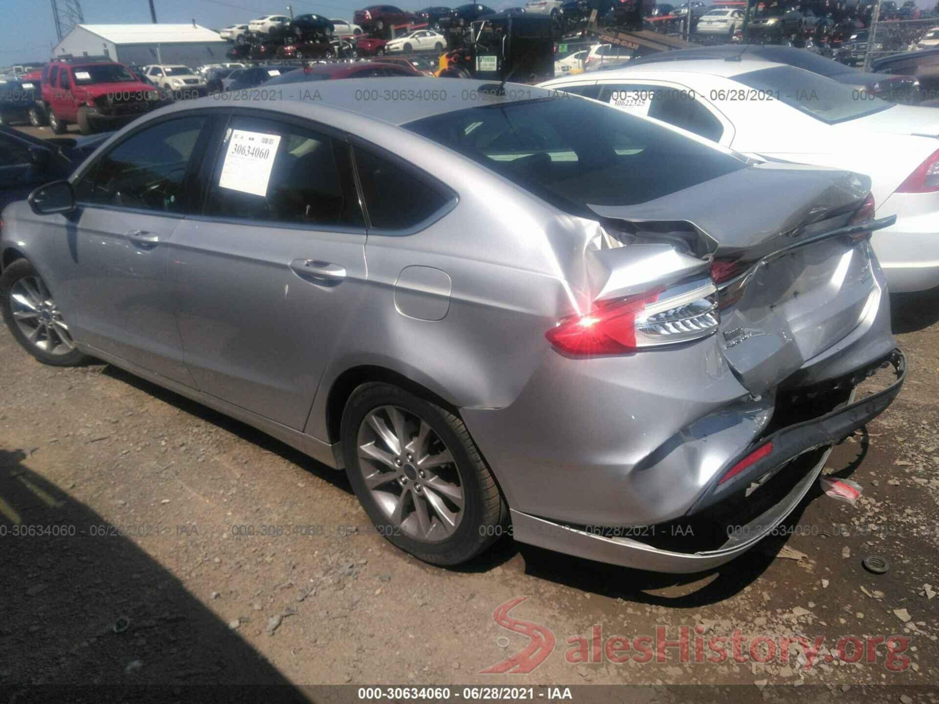 3FA6P0HD5HR121685 2017 FORD FUSION