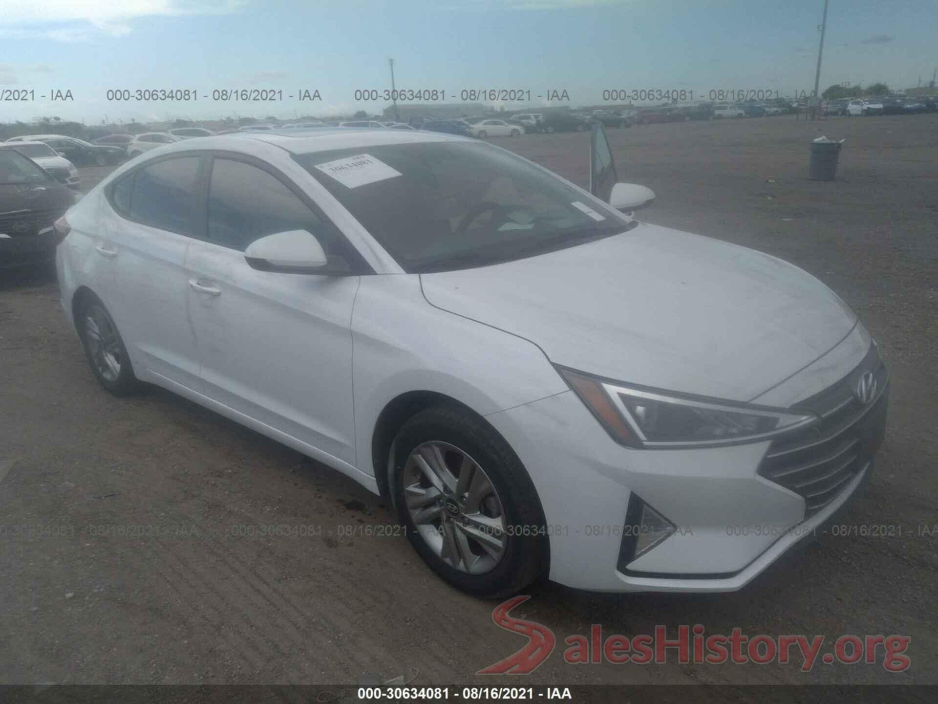 5NPD84LF4KH431321 2019 HYUNDAI ELANTRA