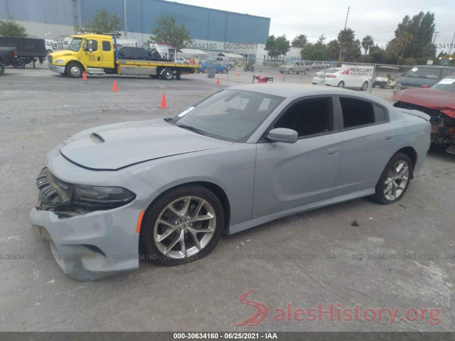 2C3CDXHG0MH540501 2021 DODGE CHARGER