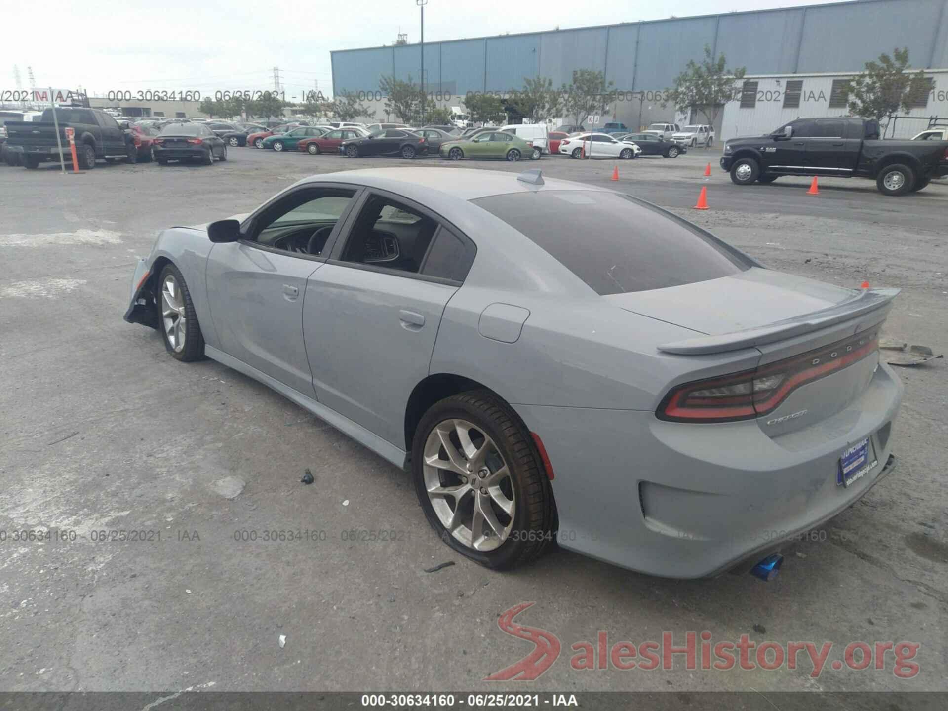 2C3CDXHG0MH540501 2021 DODGE CHARGER