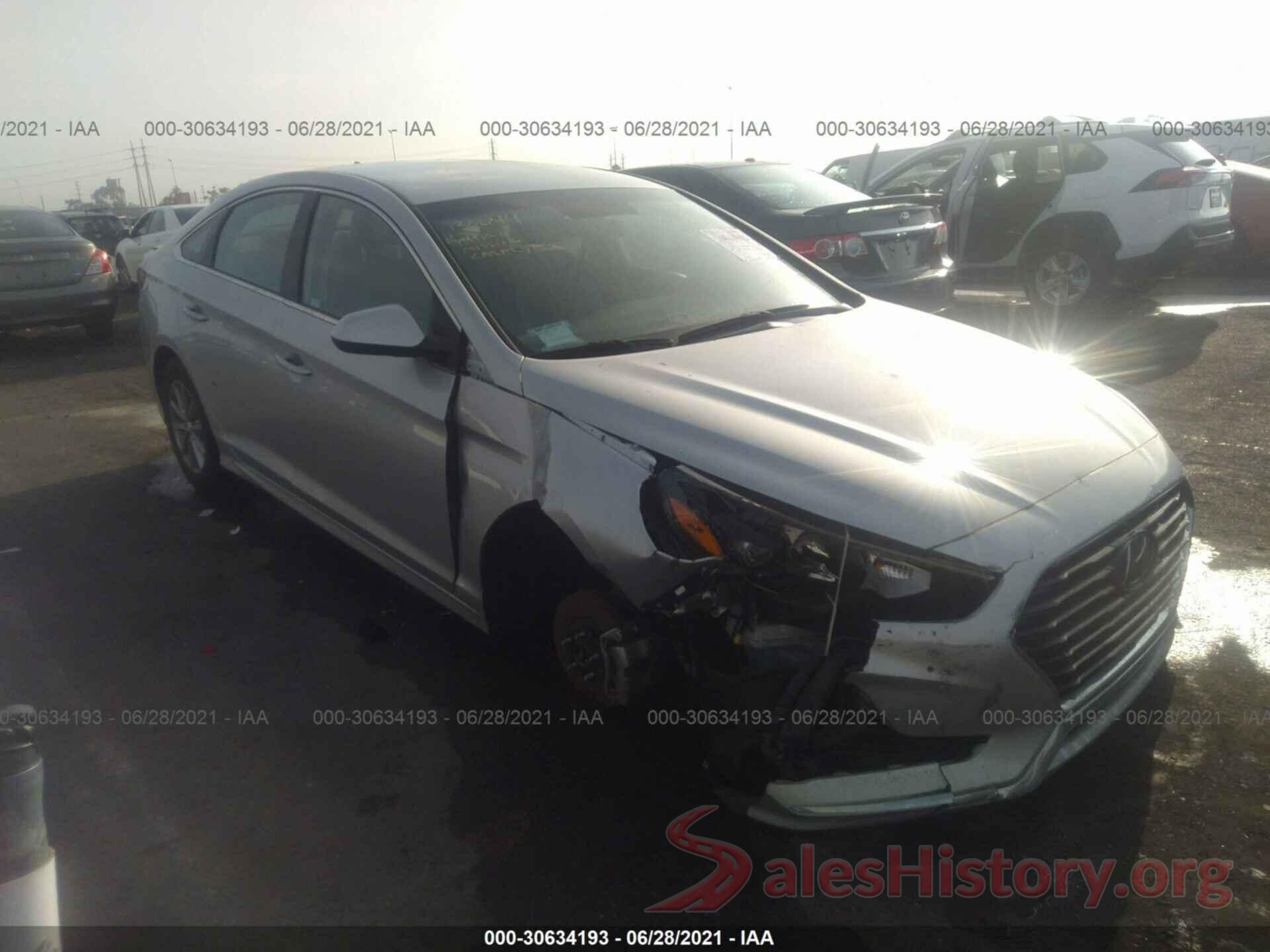 5NPE24AFXKH732958 2019 HYUNDAI SONATA